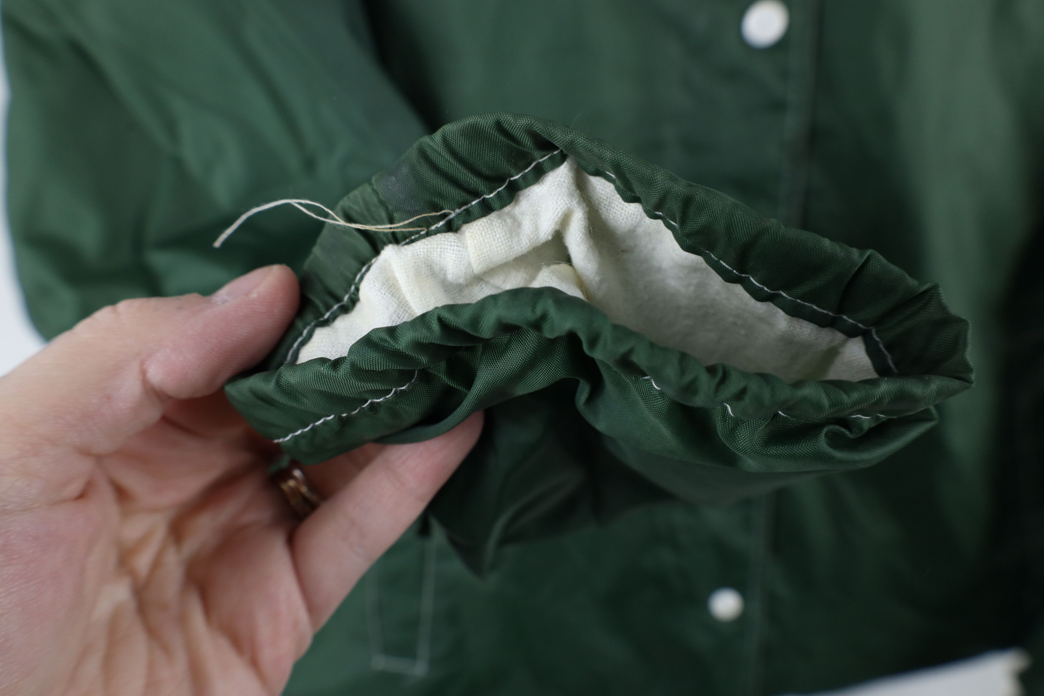 Vintage Vintage 70s Streetwear Lined Coaches Coach Jacket Green USA Size XL / US 12-14 / IT 48-50 - 7 Thumbnail