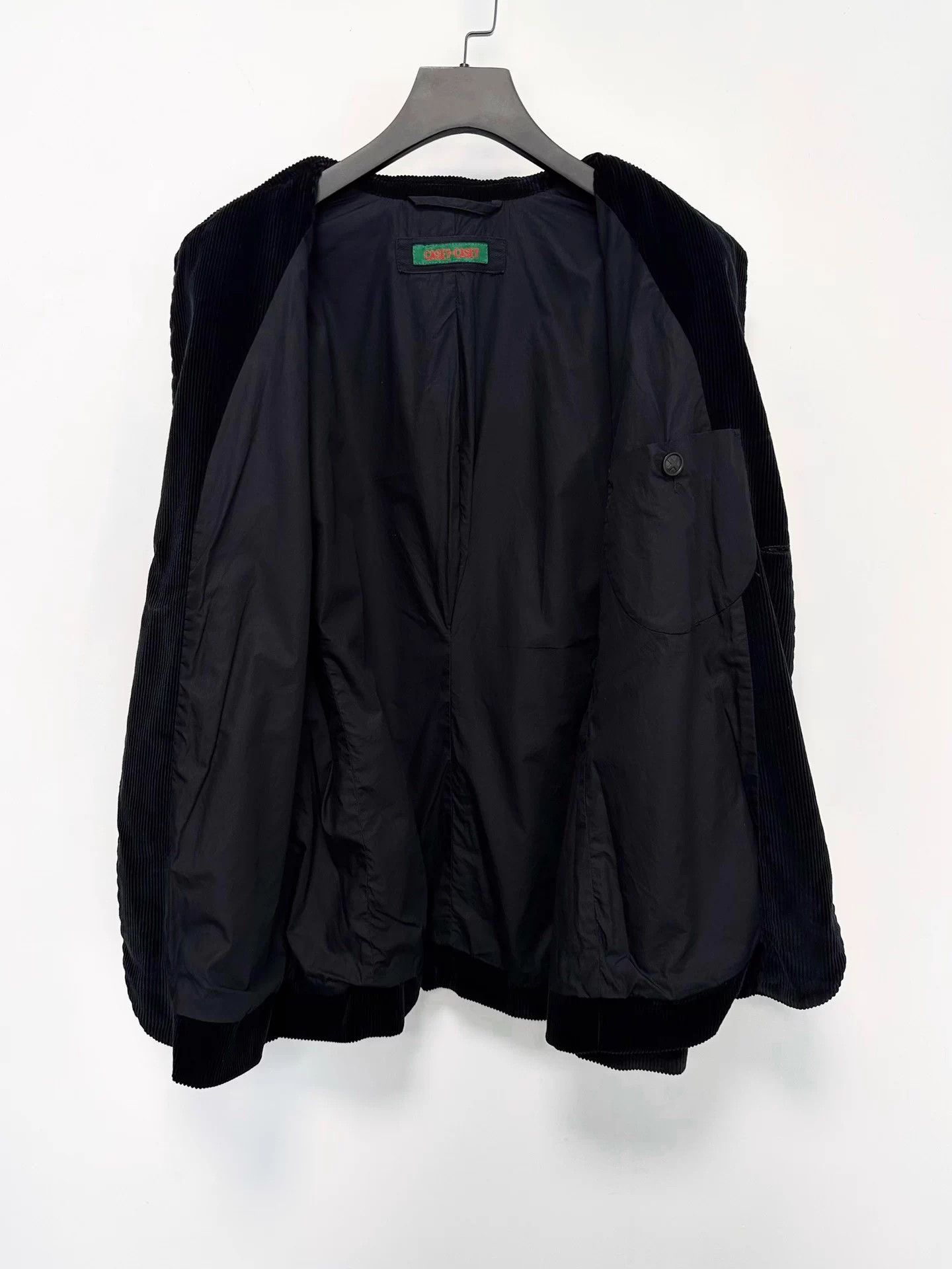 Casey Casey casey casey black corduroy blazer m cross buttons Size US M / EU 48-50 / 2 - 4 Thumbnail