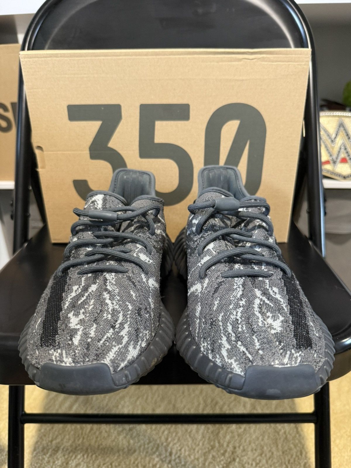 Yeezy Adidas Yeezy Boost 350 V2 MX Dark Salt Size US 7.5 / EU 40-41 - 2 Thumbnail