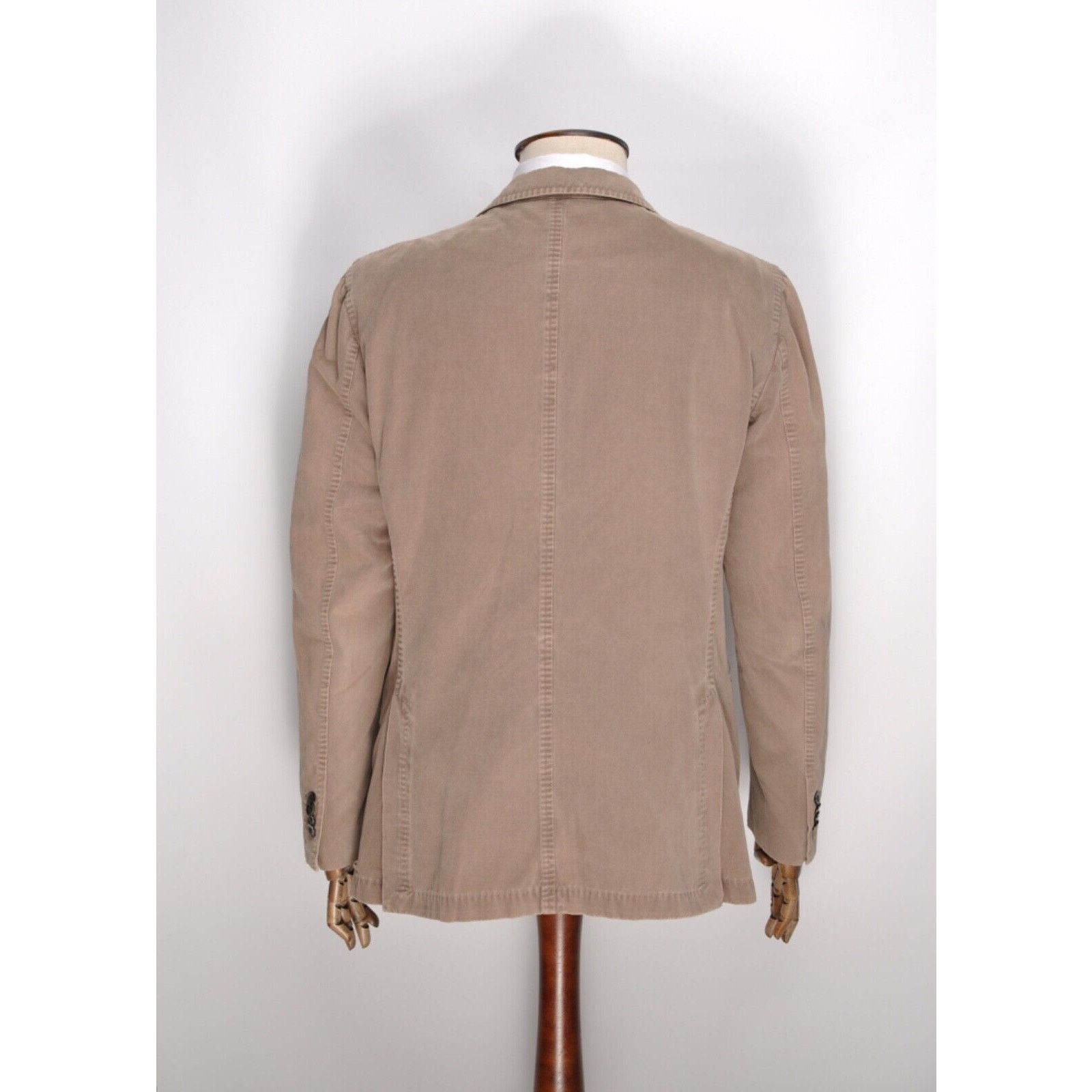 Boglioli Men's BOGLIOLI Garment Dyed Sport Blazer Jacket SZ EU 54 Size 54R - 2 Thumbnail