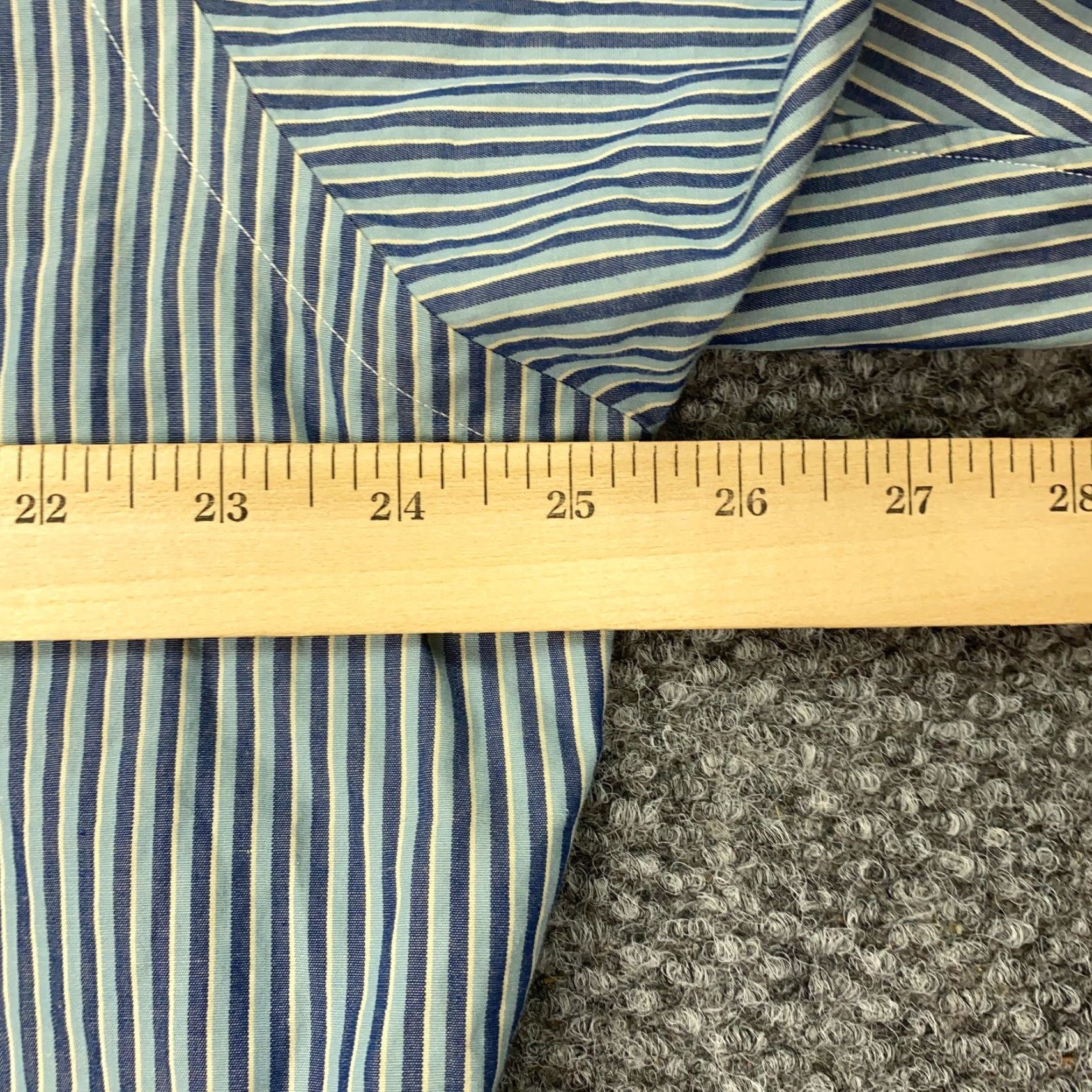 Polo Ralph Lauren VTG Polo Ralph Lauren Alcott Shirt Mens 16.5 Blue Striped Pony 90s Polo Ralph Lauren Shirt Mens 16.5 Blue Striped Pony 90s Size US L / EU 52-54 / 3 - 7 Thumbnail