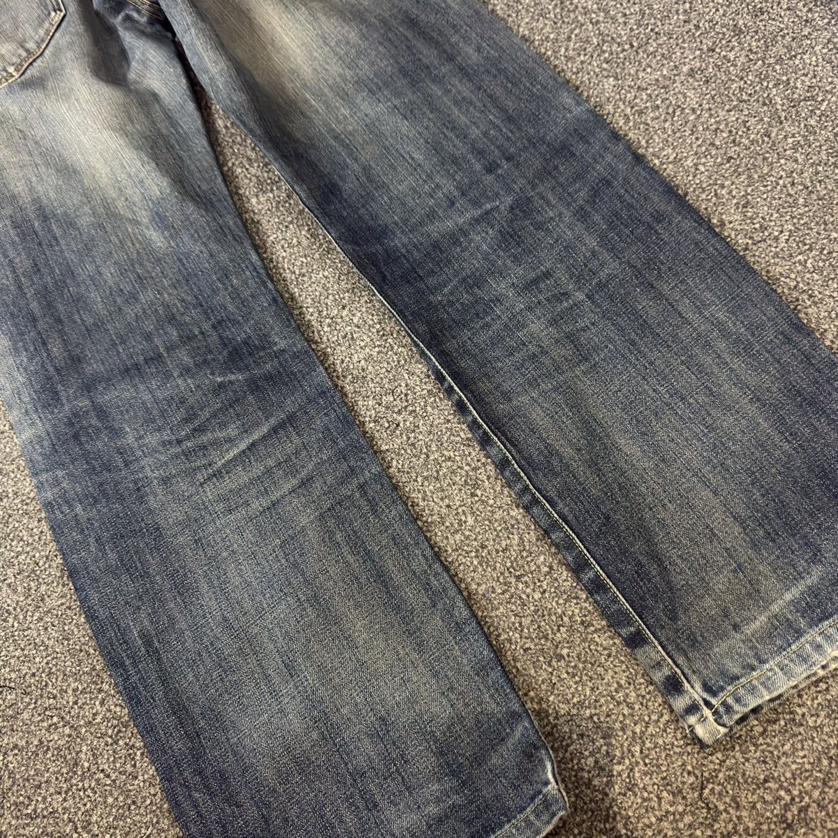 Undercover × Uniqlo 🔥🇯🇵 Vintage Japanese Uniqlo S002 Faded Jeans Denim Size US 31 - 8 Thumbnail