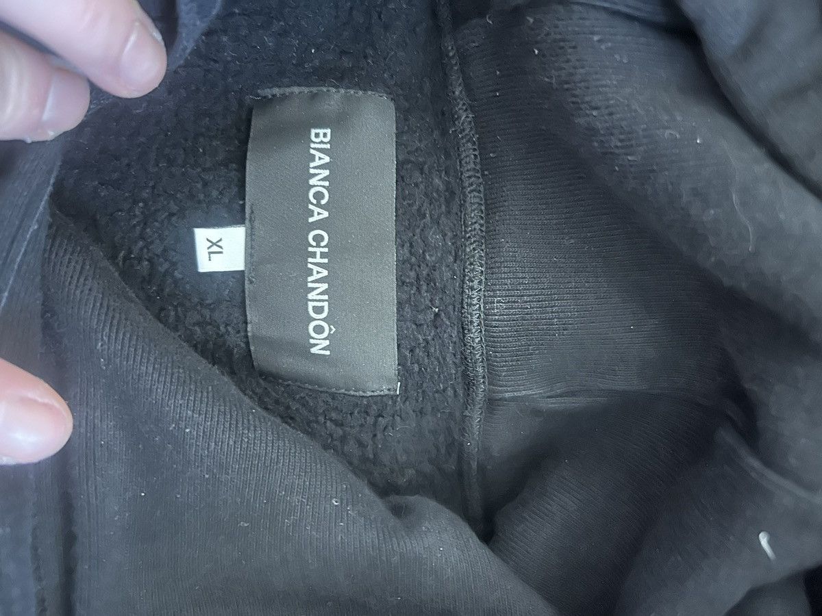 BIANCA CHANDON Bianca Chandon Black Chenille Lover Hoodie Size L Size US L / EU 52-54 / 3 - 3 Thumbnail