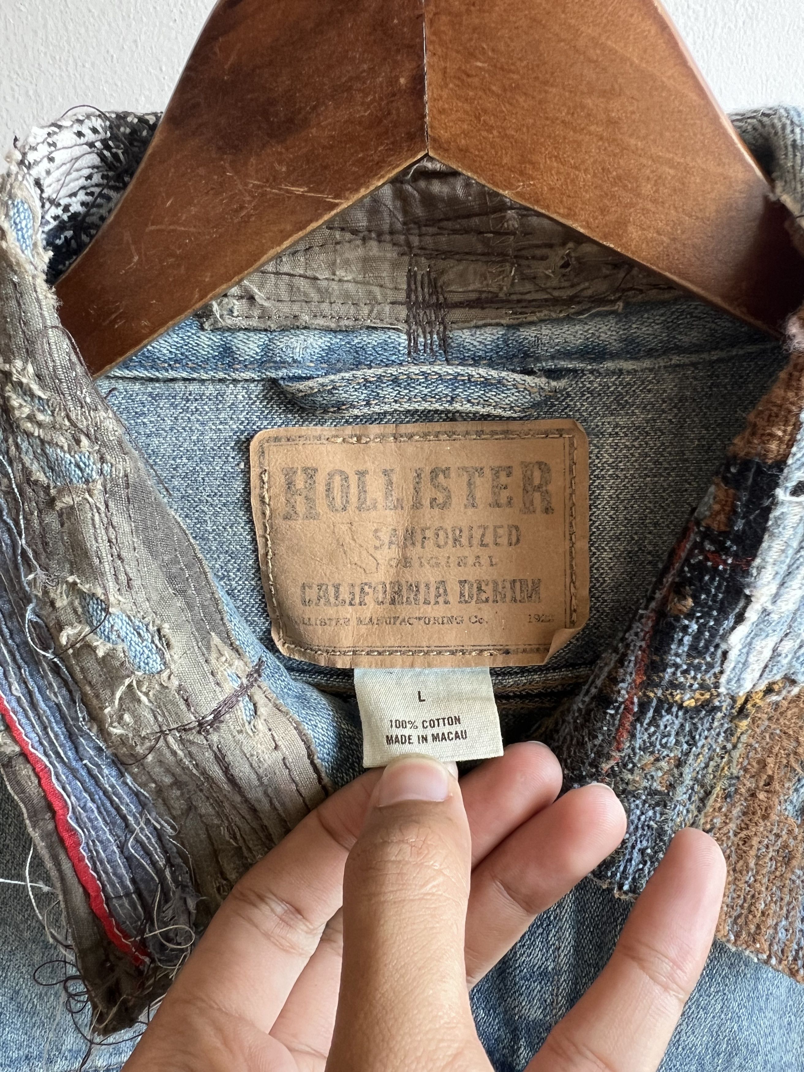 Vintage BORO/PATCHWORK DENIM JACKET DISTRESSED Size US S / EU 44-46 / 1 - 5 Thumbnail