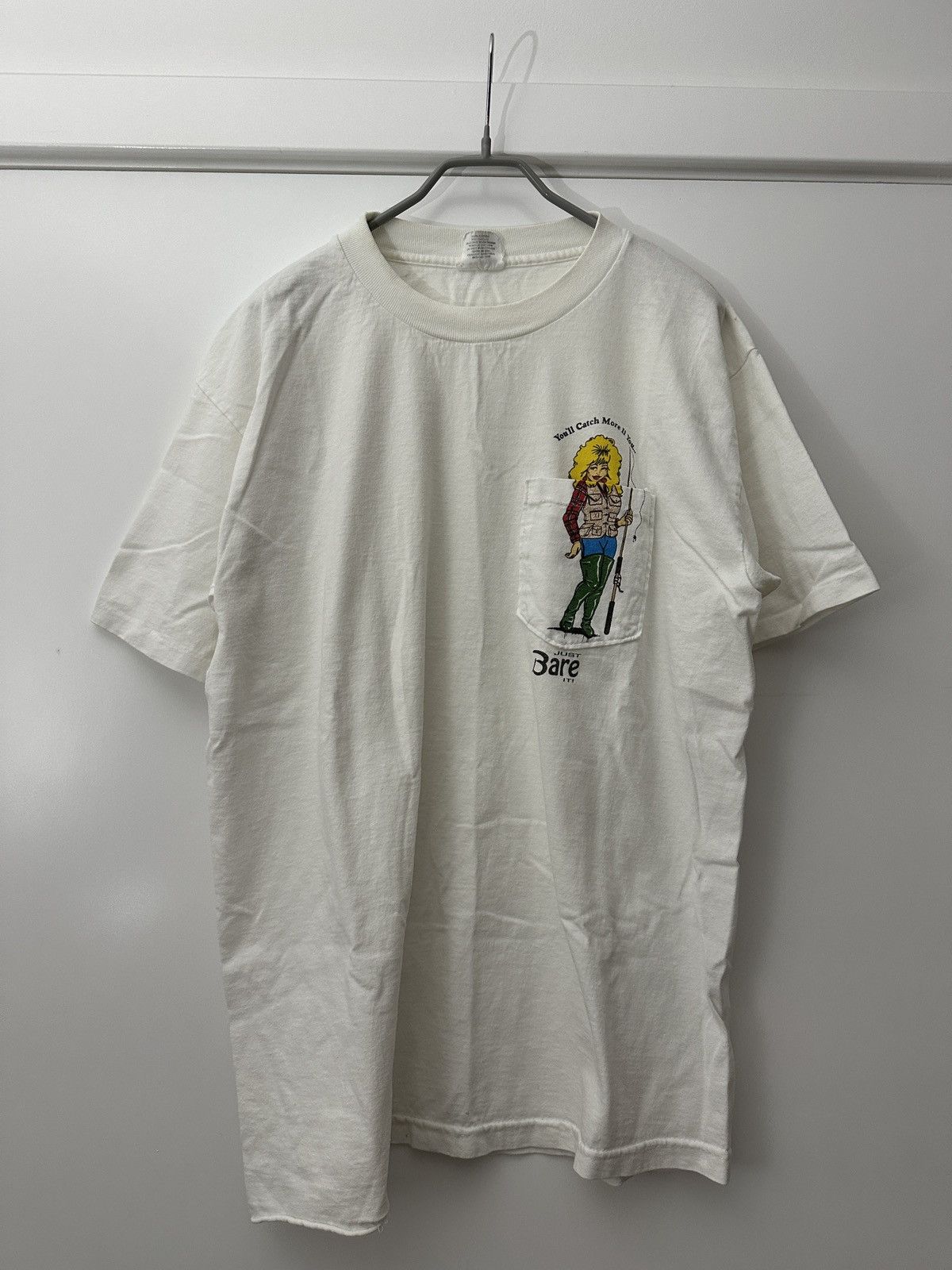 Vintage Vintage Just Bare It T-shirt Size US L / EU 52-54 / 3 - 1 Thumbnail