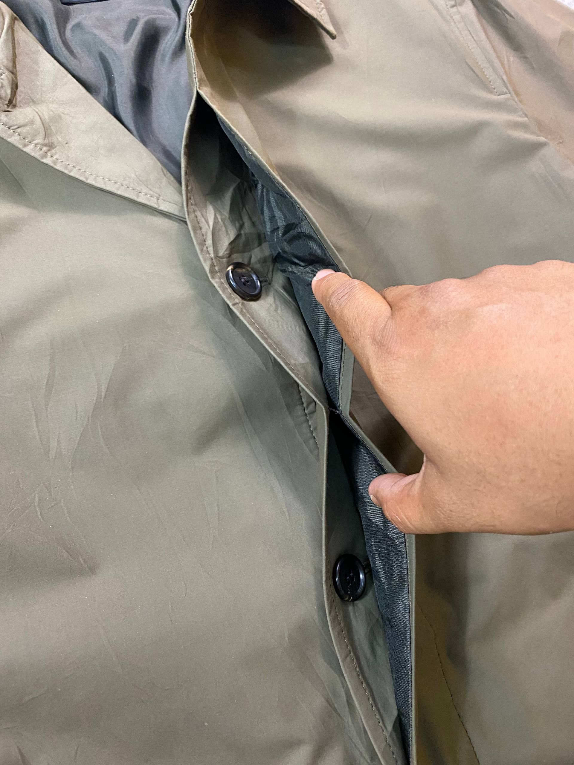 Prada Prada Belted Trench Coat Olive Size US M / EU 48-50 / 2 - 10 Thumbnail
