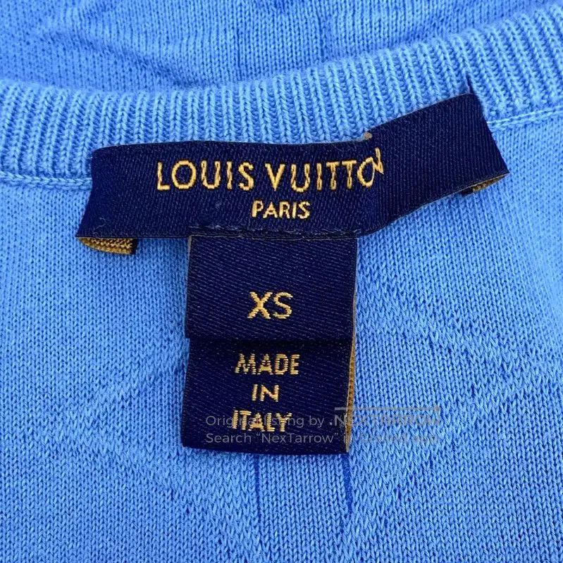 Louis Vuitton Louis Vuitton Blue Cotton Women's T. Size XS / US 0-2 / IT 36-38 - 5 Thumbnail