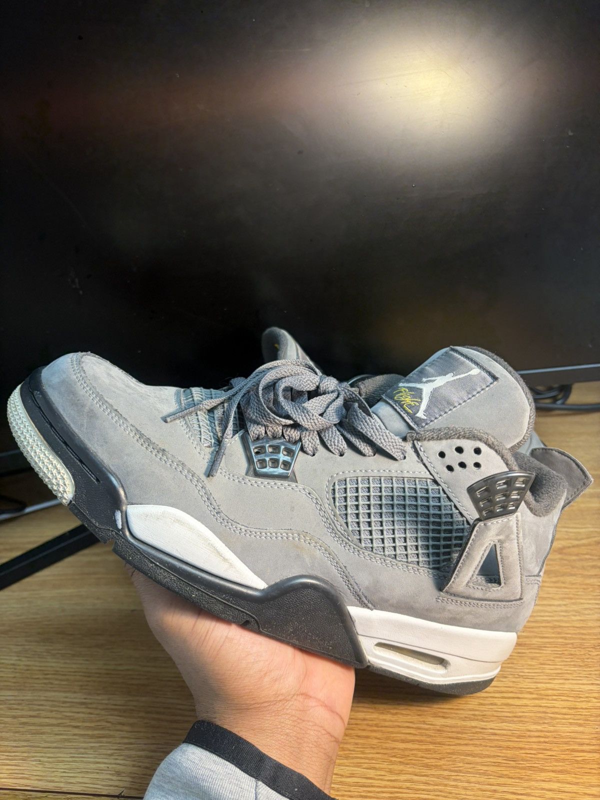 Jordan Brand Jordan 4 Cool Grey Size US 11 / EU 44 - 6 Thumbnail