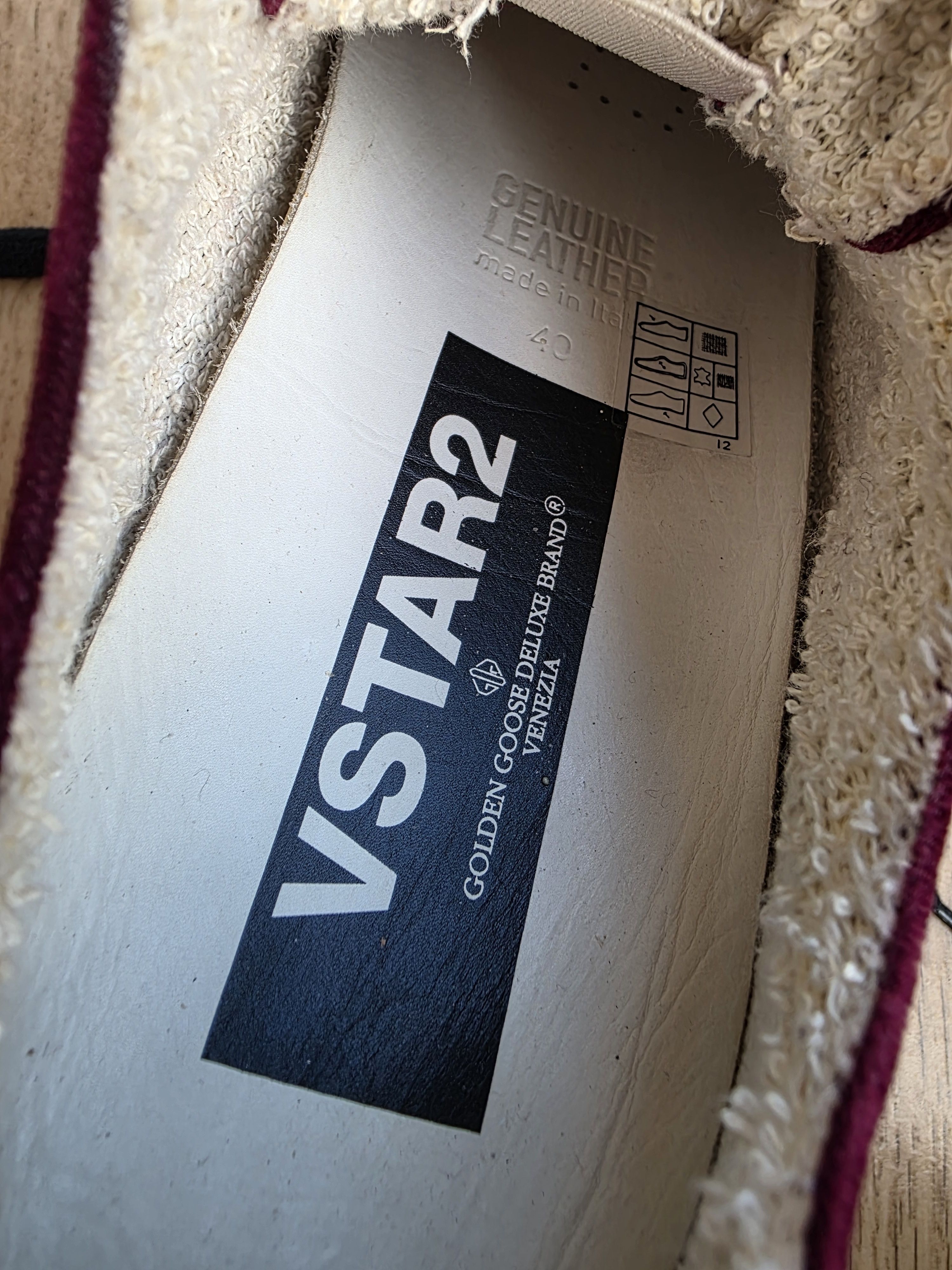 Golden Goose Golden Goose VSTAR 2 Deluxe Brand Size US 10 / IT 40 - 12 Thumbnail