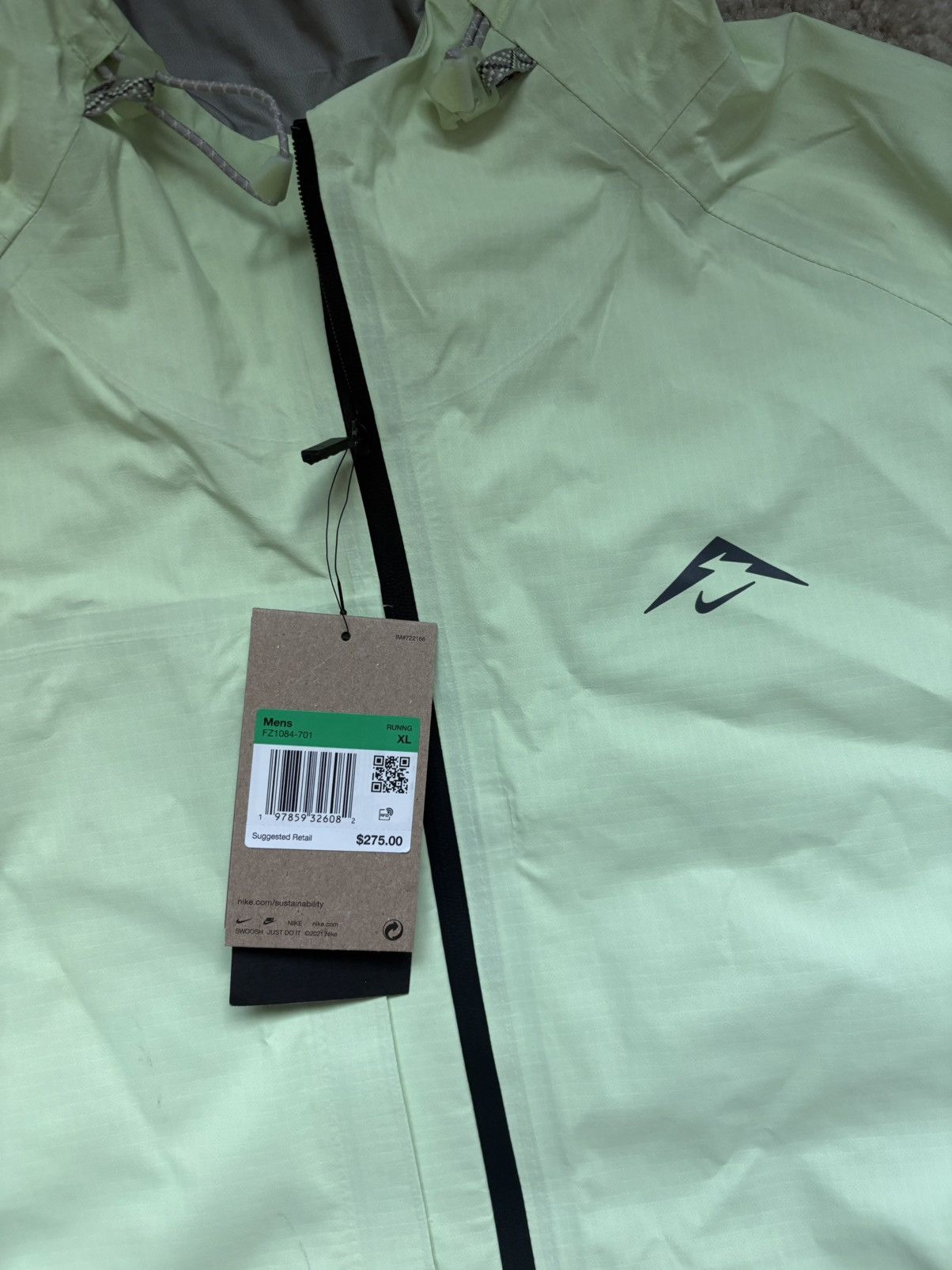 Nike Nike Cosmic Peaks Trail Storm-FIT ADV Running Jacket Mens XL Size US XL / EU 56 / 4 - 4 Thumbnail