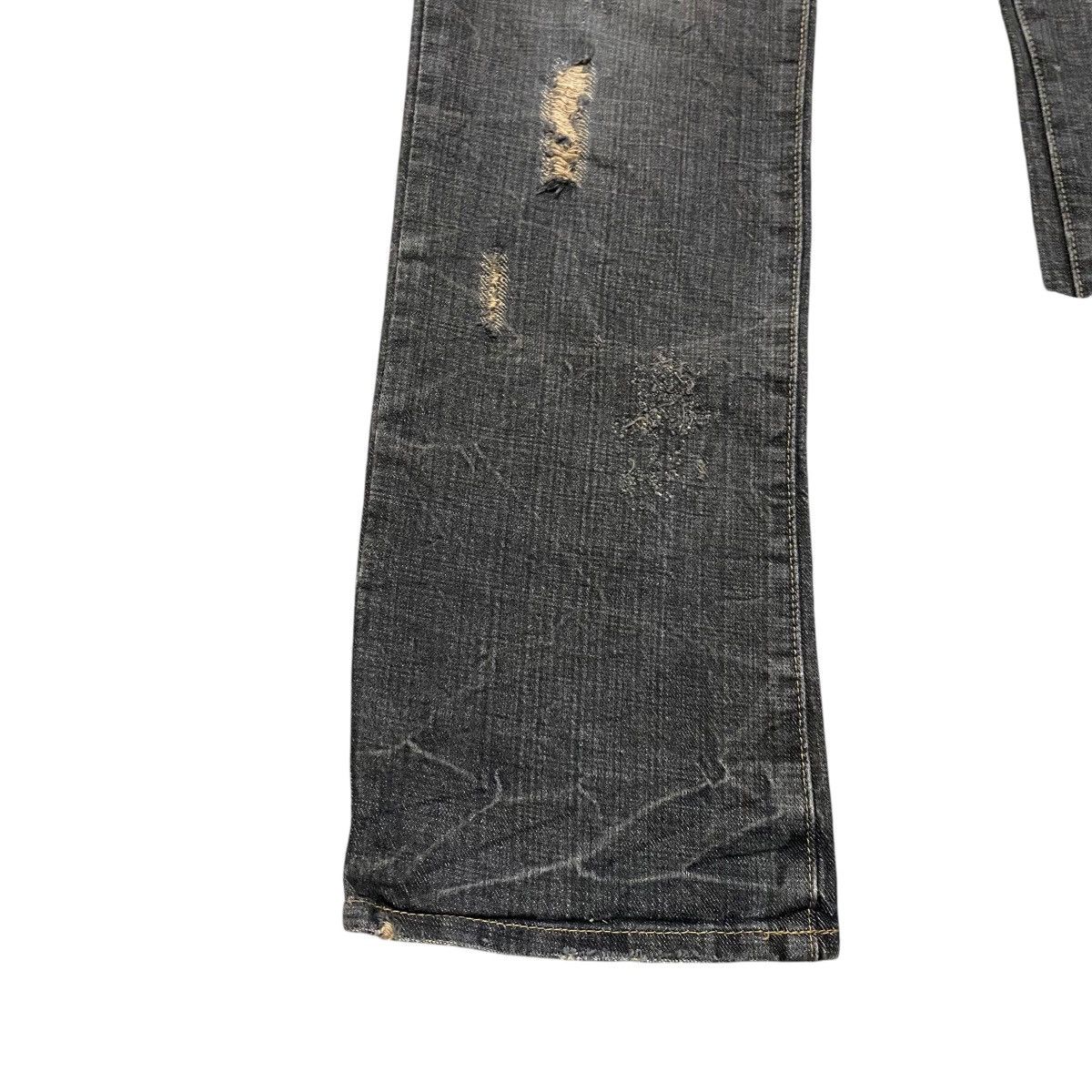 Japanese Brand Japanese Brand Denim Double Waist Jeans Size US 34 / EU 50 - 9 Thumbnail