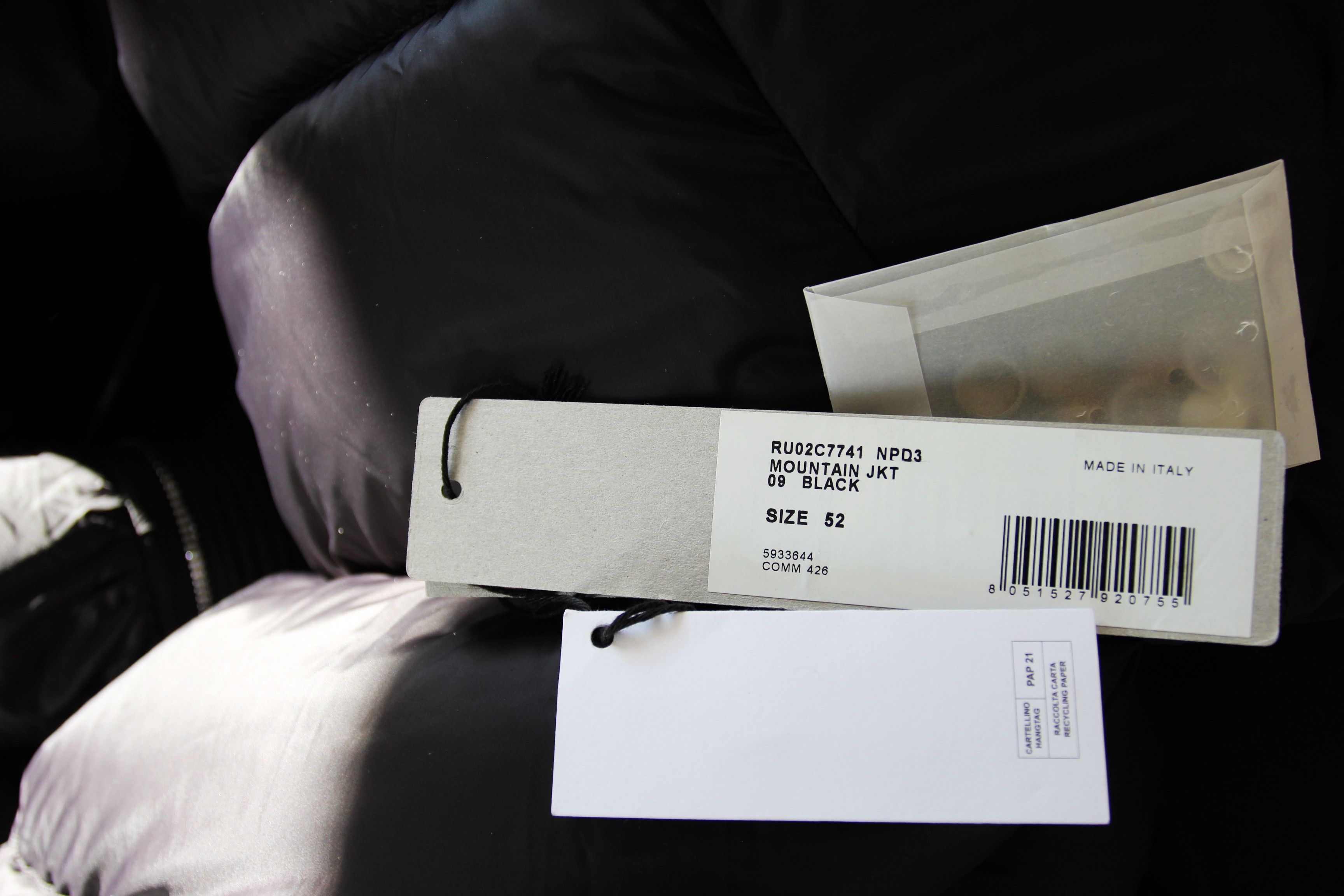 Rick Owens BNWT AW23 RICK OWENS "LUXOR" MOUNTAIN JKT COAT 52 Size US L / EU 52-54 / 3 - 8 Thumbnail