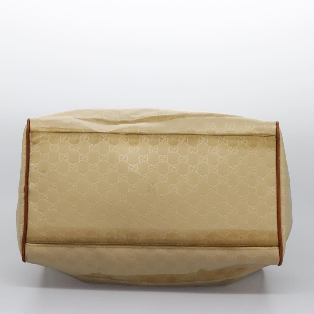 Gucci GUCCI GG Canvas Boston Bag Nylon Beige Size ONE SIZE - 9 Thumbnail