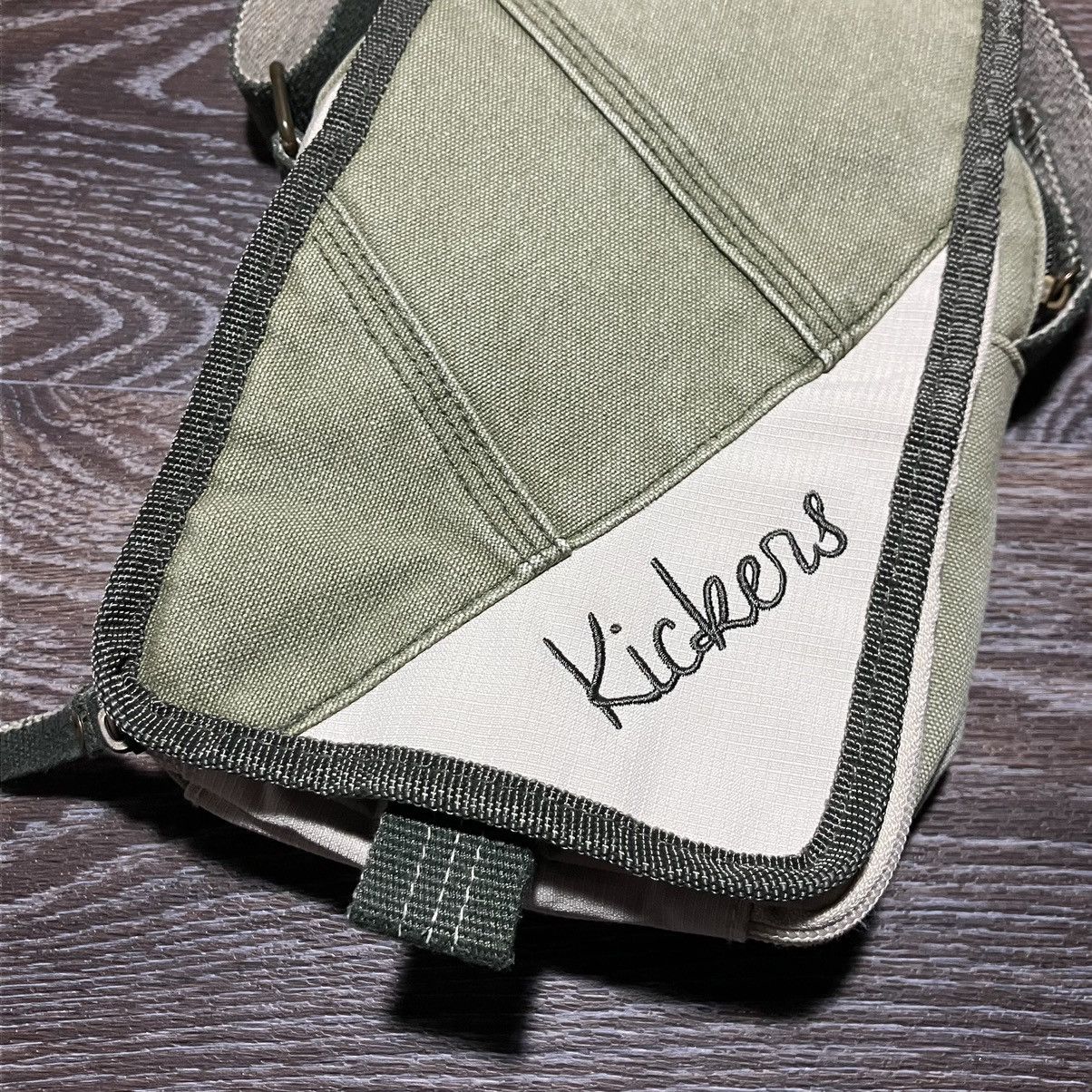 Kickers Y2K Vintage KICKERS Messenger Shoulder Bag Beige Khaki Size ONE SIZE - 5 Thumbnail