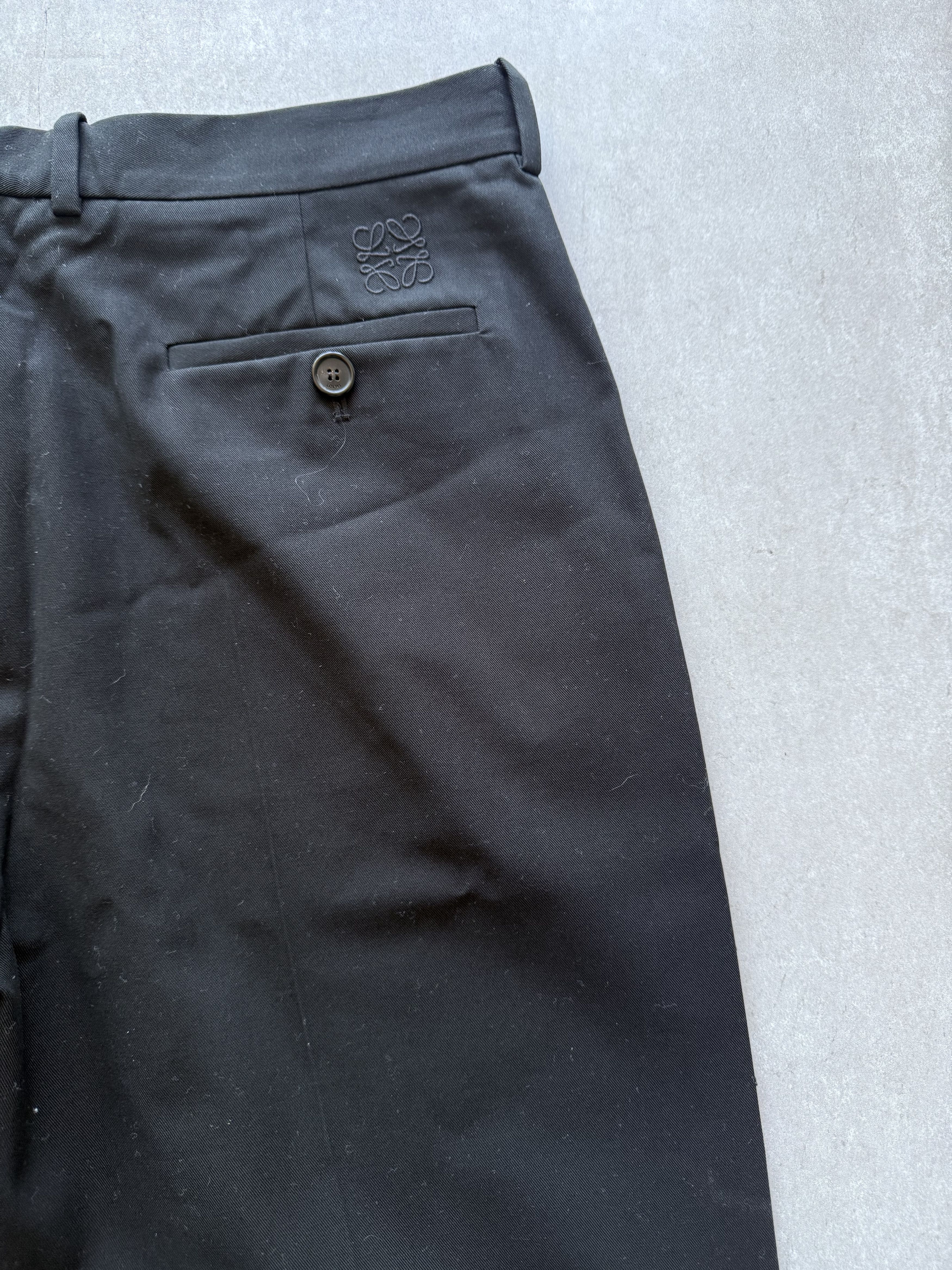 Loewe Loewe Black Pleated Trouser Size US 36 / EU 52 - 6 Thumbnail