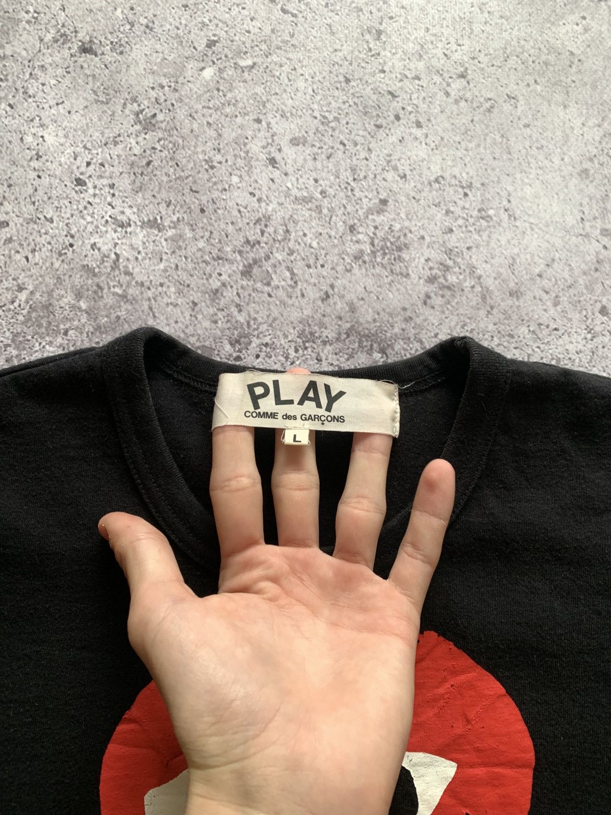 Comme des Garcons PLAY 🔥COMME DES GARCONS PLAY BIG HEART T-SHIRT Size US M / EU 48-50 / 2 - 6 Thumbnail