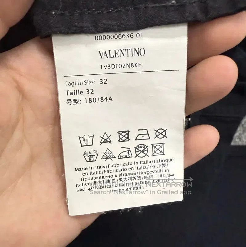 Valentino Valentino Men's M Black Denim Casual Pants . Size US 32 / EU 48 - 4 Thumbnail