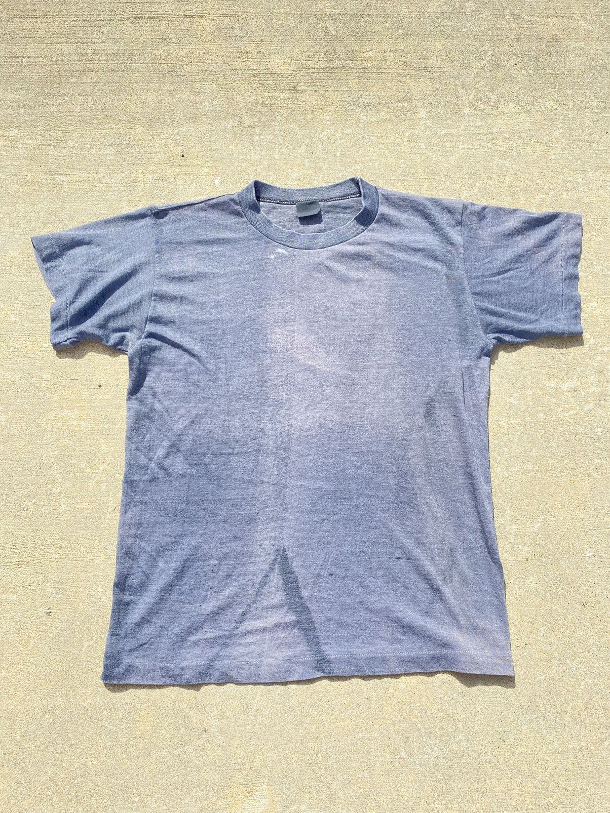 Vintage VINTAGE Blank T-Shirt Size US M / EU 48-50 / 2 - 1 Thumbnail