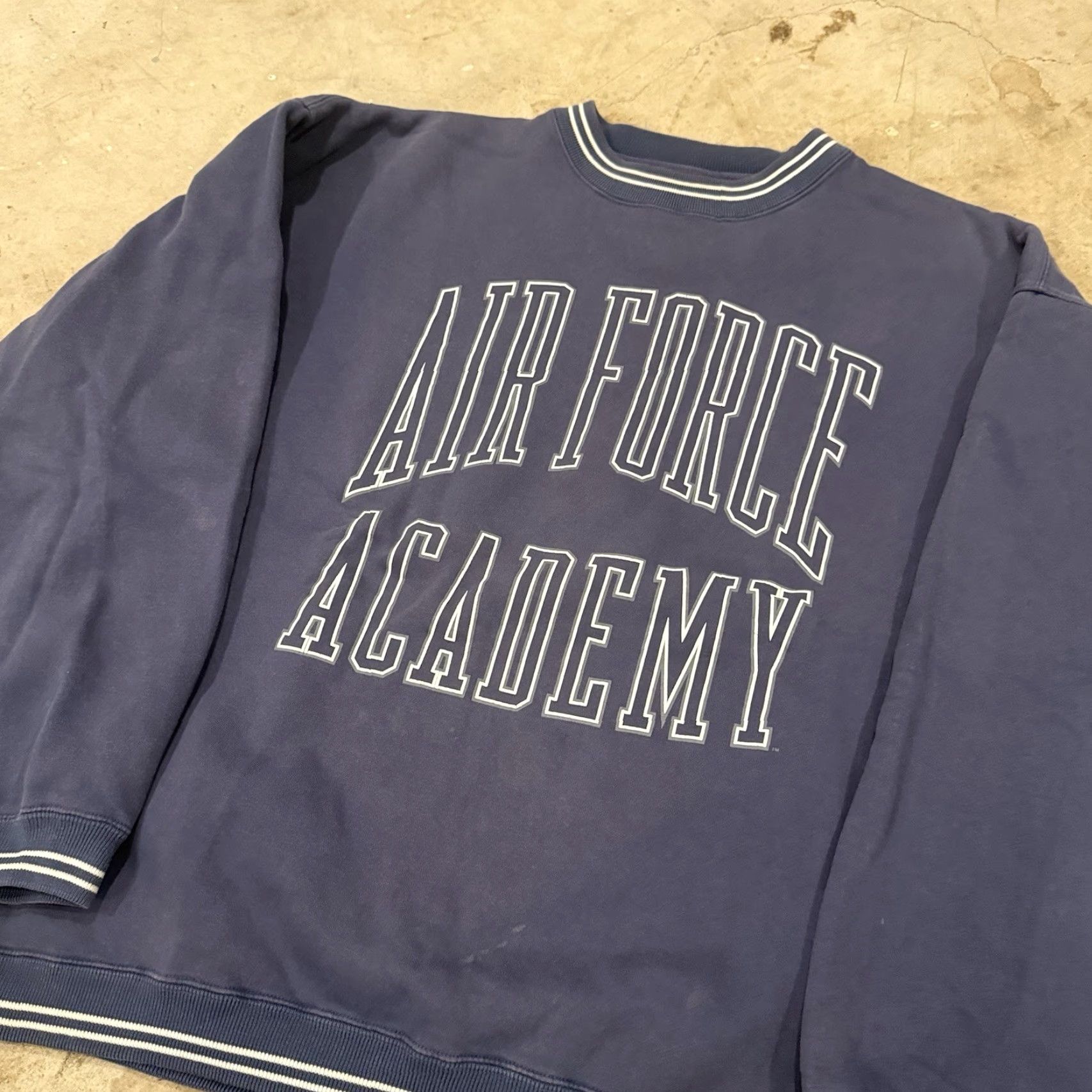 Vintage VINTAGE Air Force Academy Pullover Sweatshirt Men 2XL Blue Cross Gear For Sports Sweatshirt Mens Blue Cross 2XL Vintage Size US XXL / EU 58 / 5 - 4 Thumbnail