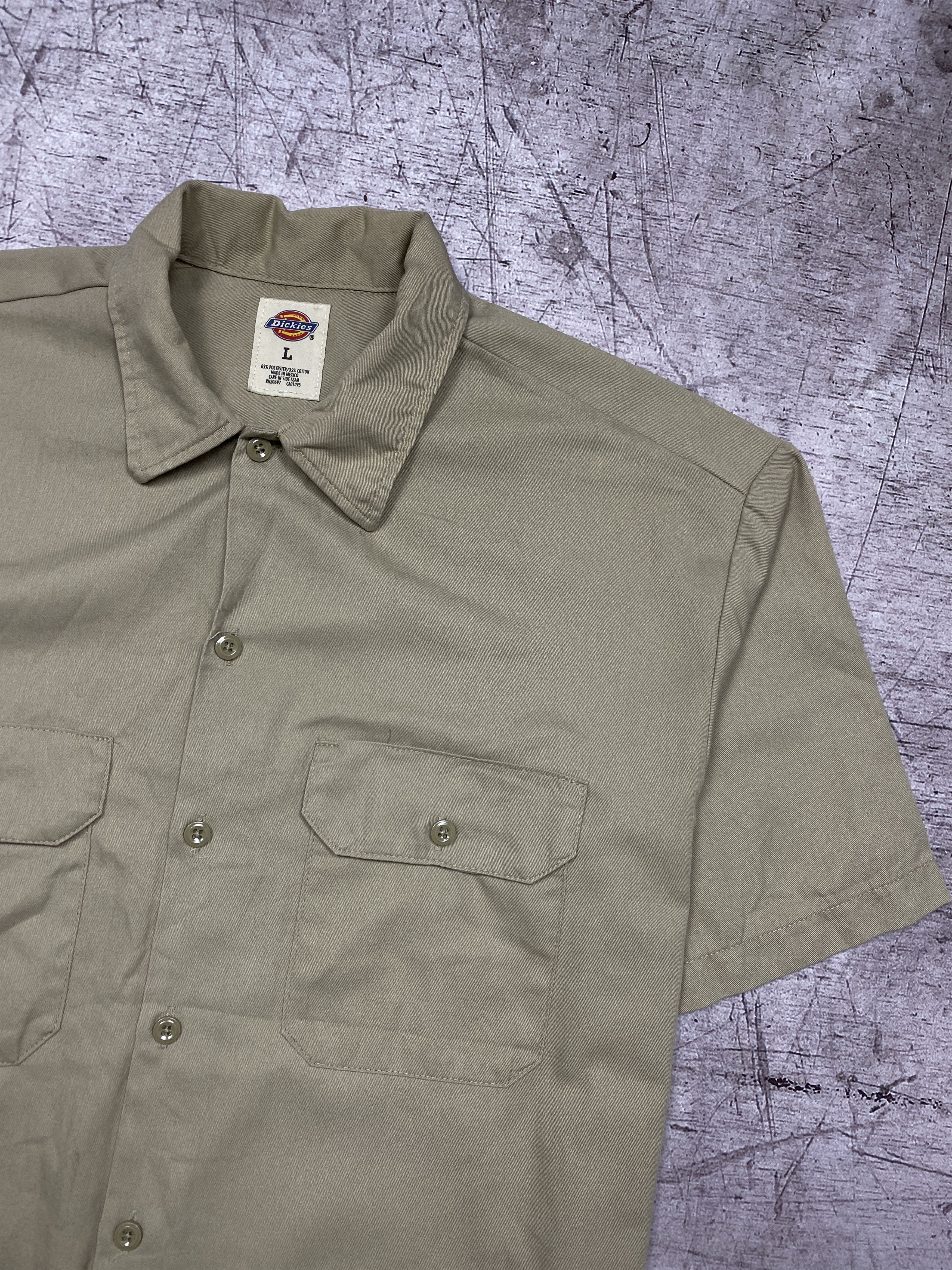 Dickies × Vintage Dickies Vintage Mens Classic Short Sleeve Shirt Size US L / EU 52-54 / 3 - 2 Thumbnail