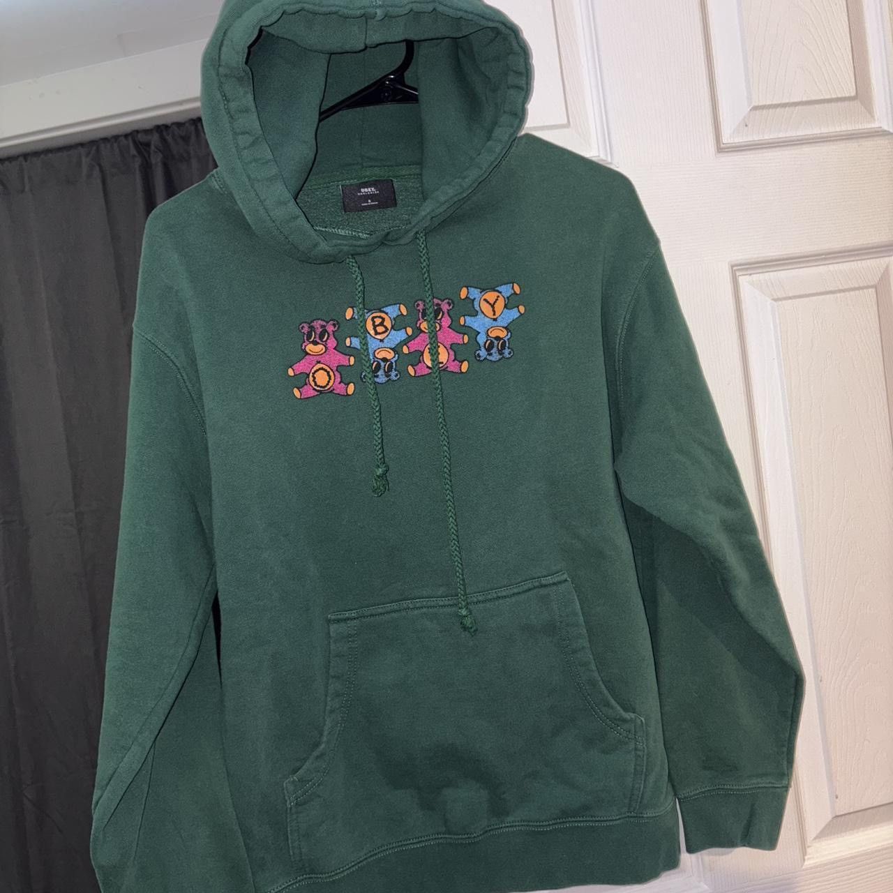 Obey Dark green obey hoodie Size US S / EU 44-46 / 1 - 1 Thumbnail