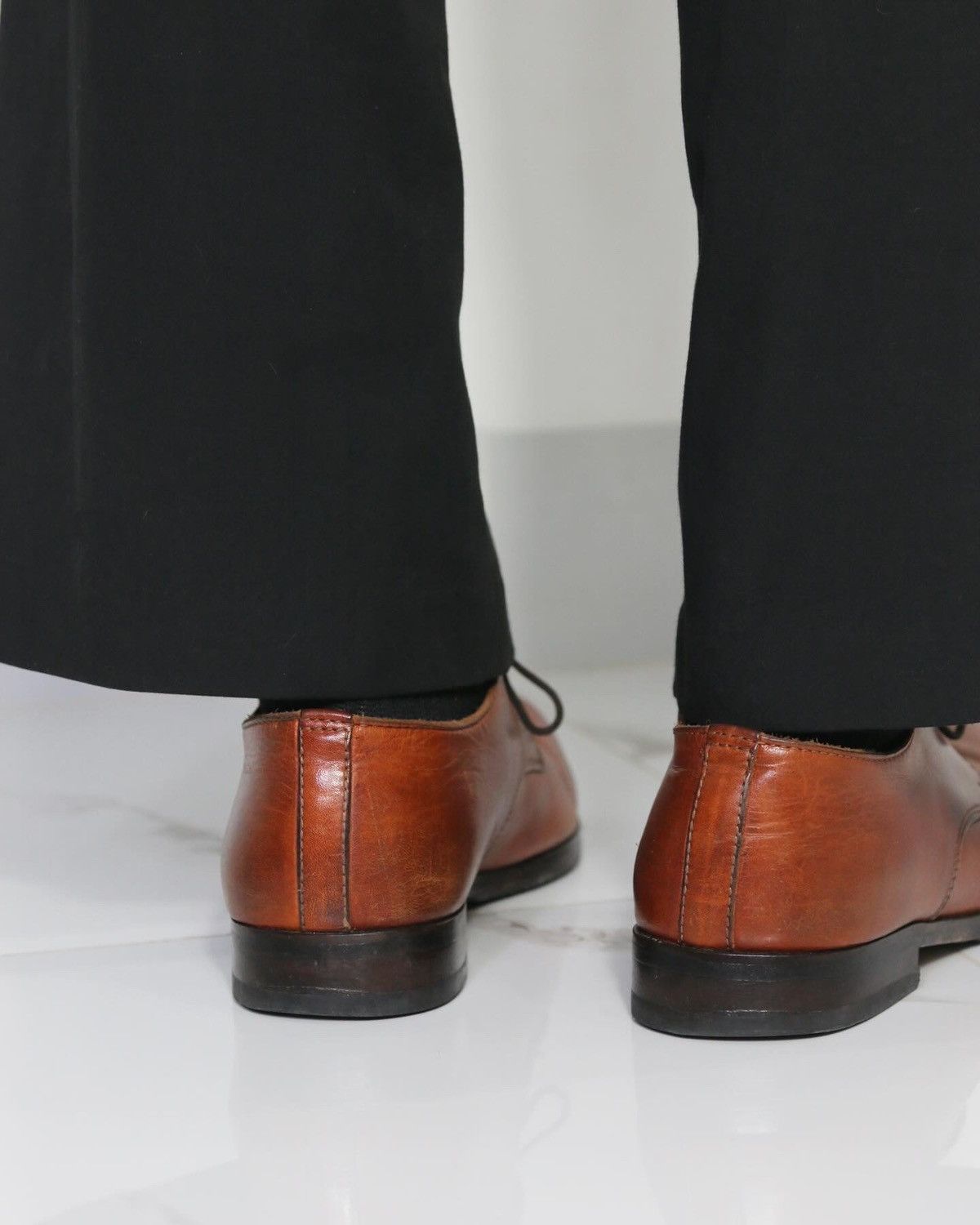 Designer × Japanese Brand PADRONE HANDCRAFTED LEATHER DERBY Size US 10 / EU 43 - 4 Thumbnail