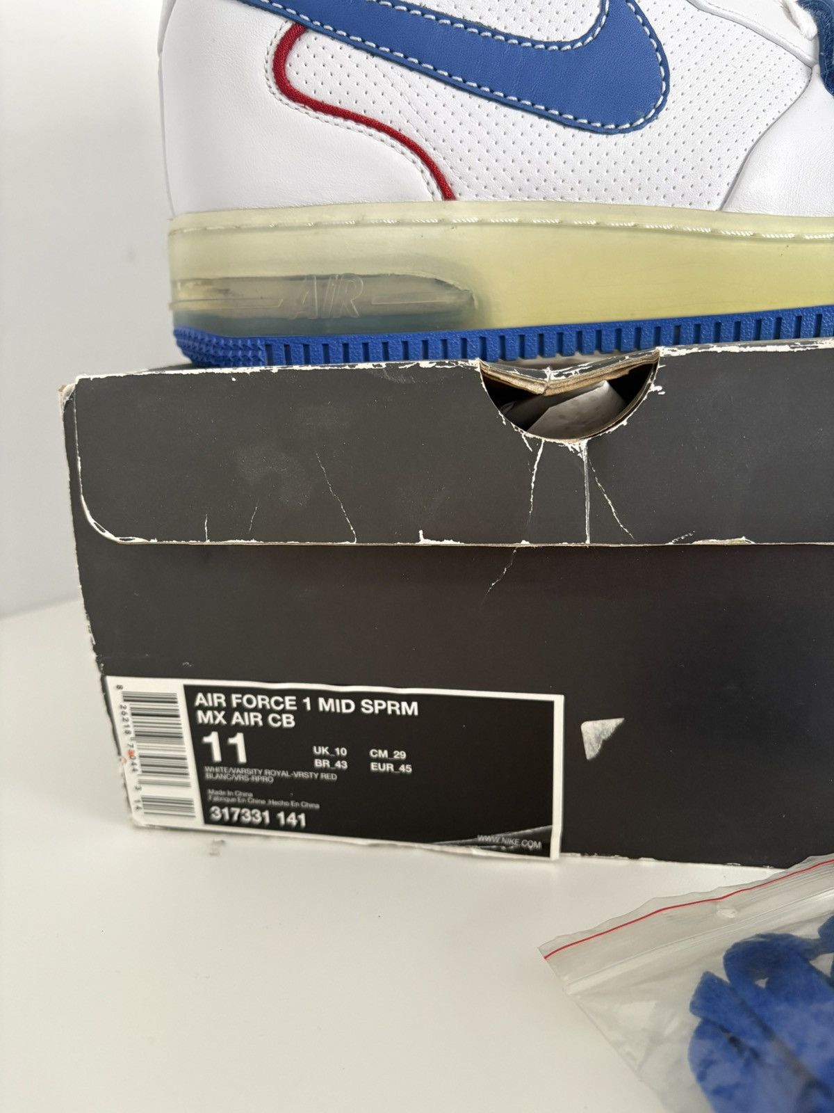 Nike Nike Air Force 1 High Supreme MX Air CB Barkley Pack Size US 11 / EU 44 - 8 Thumbnail