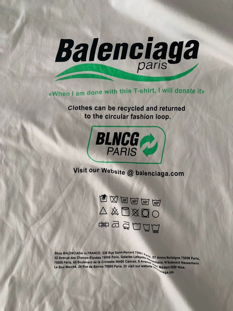 Balenciaga Balenciaga Short Sleeve Size US XXS / EU 40 - 2 Thumbnail