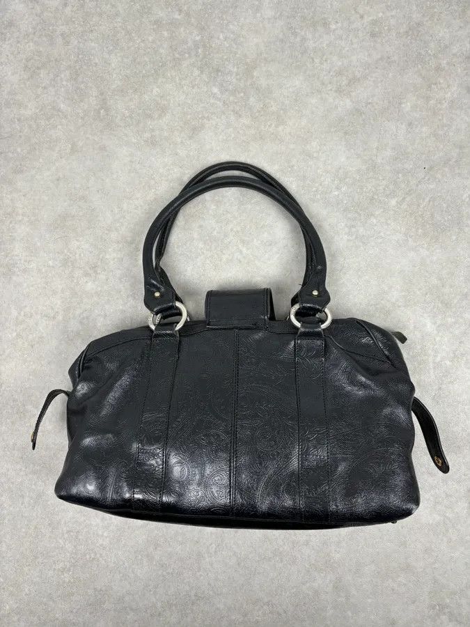 Just Cavalli AW2008 Cavalli Black Leather Winged Claw Lock Shoulder Bag Size ONE SIZE - 6 Thumbnail