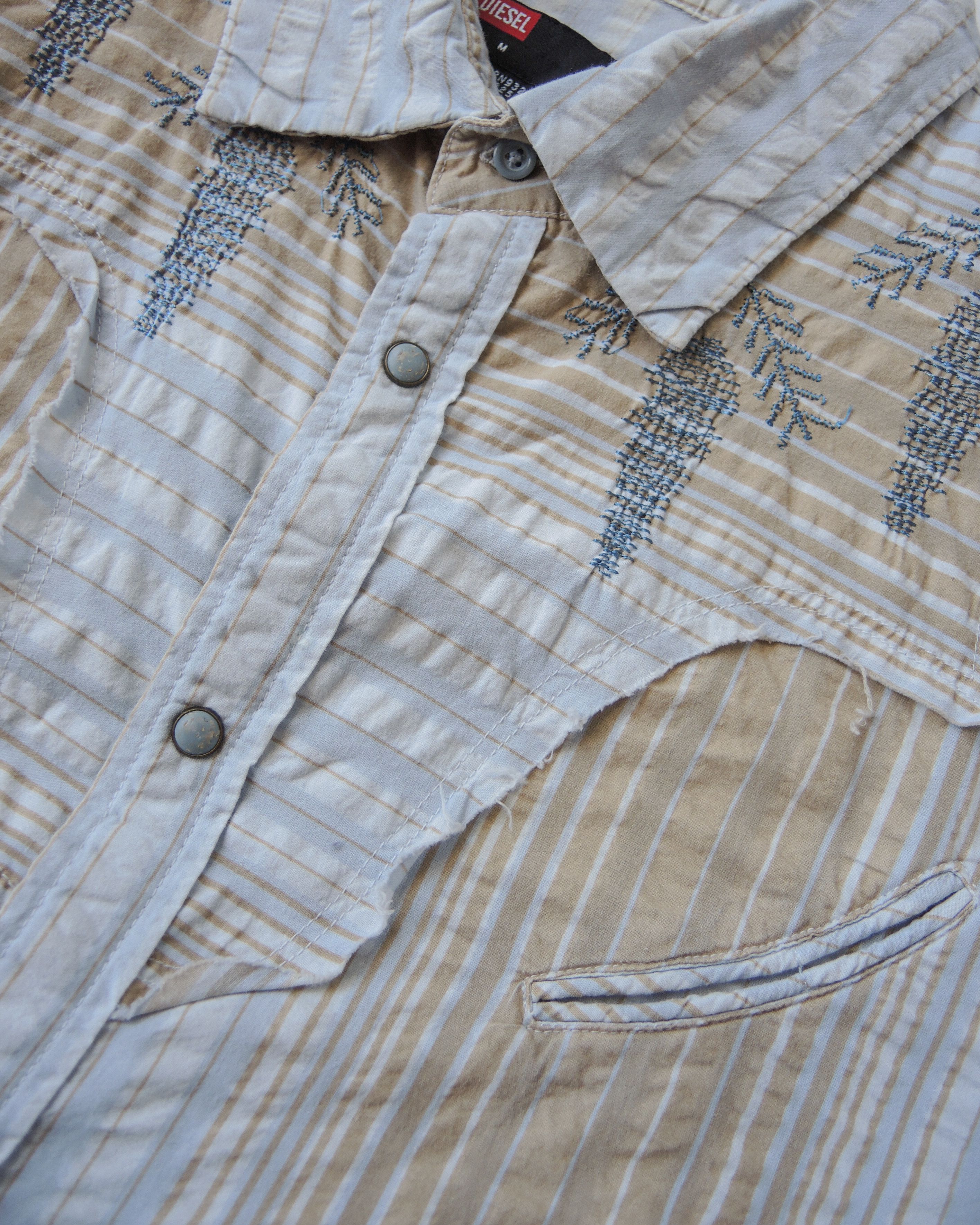 Diesel Diesel vintage embroidered shirt Size US M / EU 48-50 / 2 - 10 Thumbnail