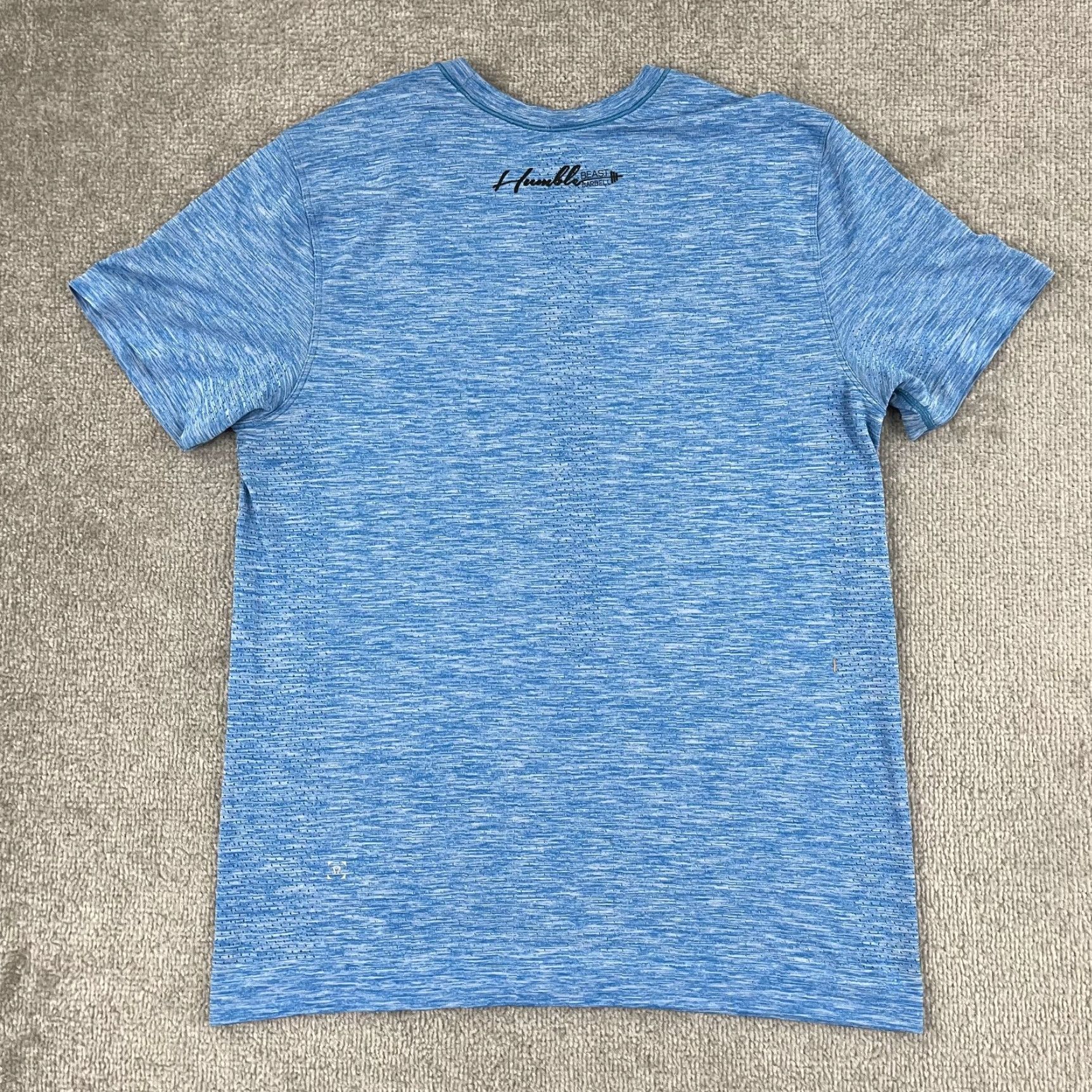 Lululemon Lululemon Shirt Mens Medium Blue Metal Vent Tech Weightlifting Gym Lifters Size US M / EU 48-50 / 2 - 7 Thumbnail