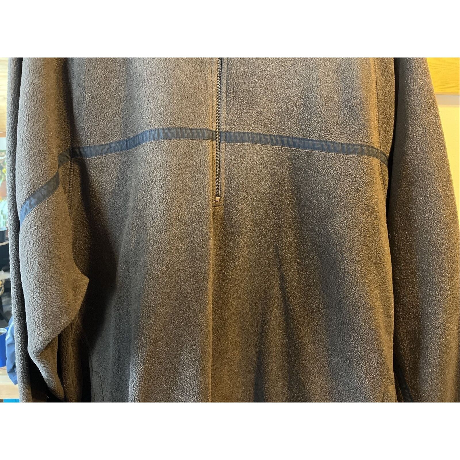 Old Navy Old Navy Men’s XXL Brown LS 1/4 Zip Polyester Fleece Jacket Size US XXL / EU 58 / 5 - 11 Thumbnail