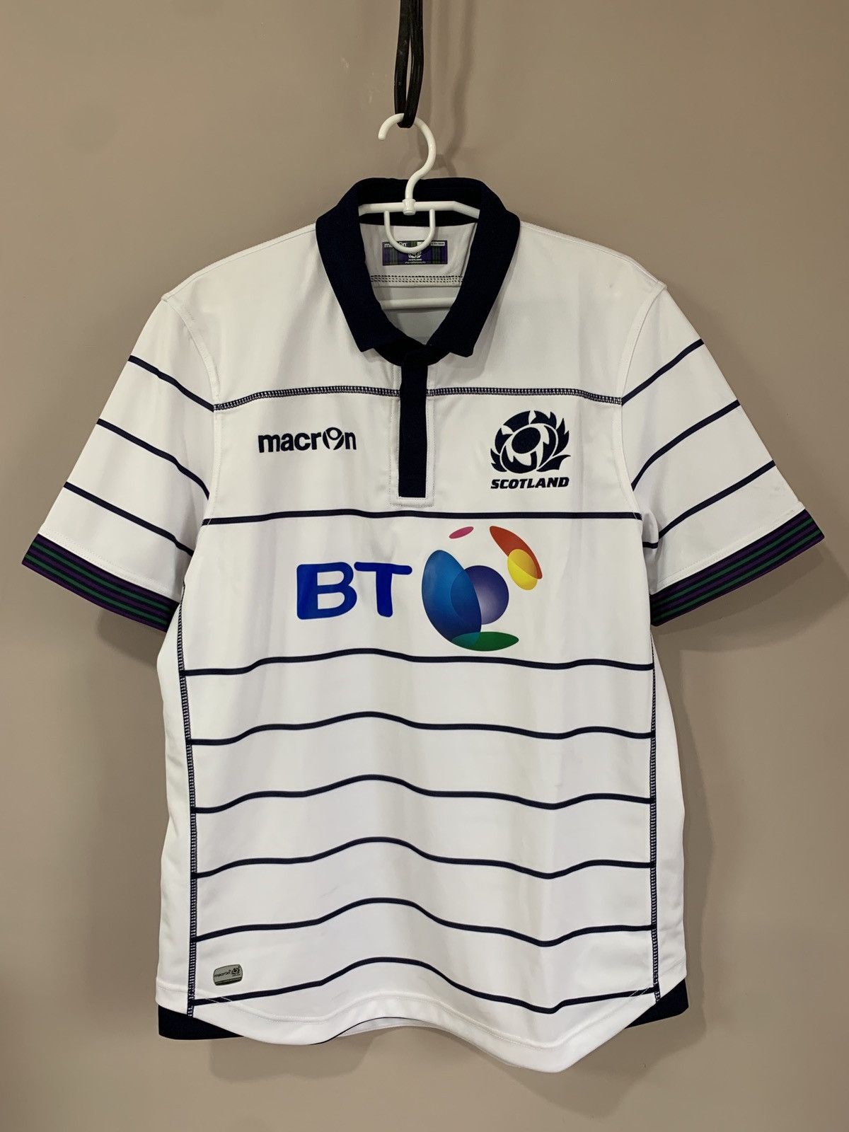 Macron Scotland Away Rugby Union Shirt Macron Jersey Size XL Size US XL / EU 56 / 4 - 1 Thumbnail