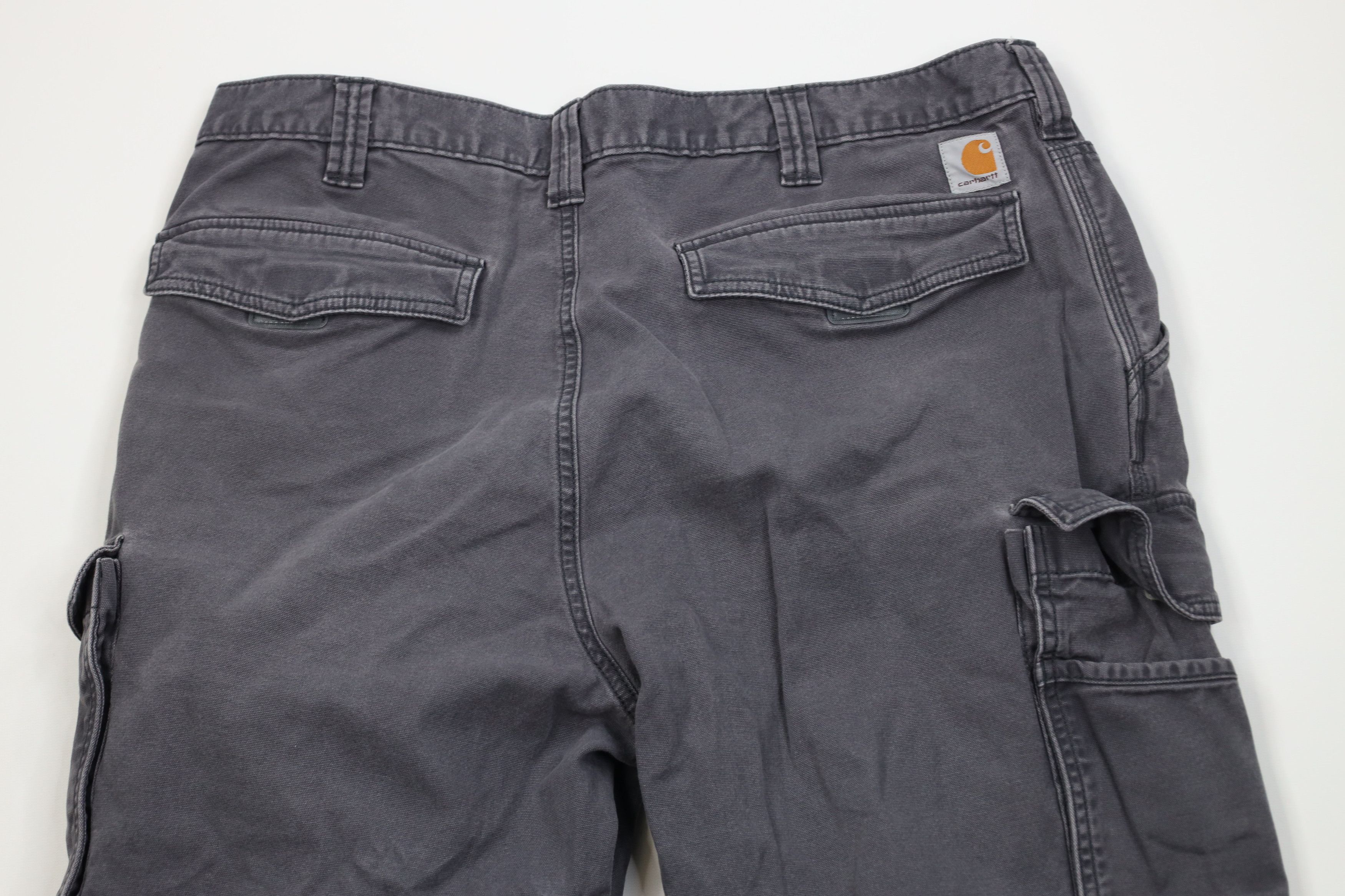 Carhartt Vintage Carhartt Relaxed Canvas Wide Leg Cargo Pants Gray Size US 38 / EU 54 - 11 Thumbnail