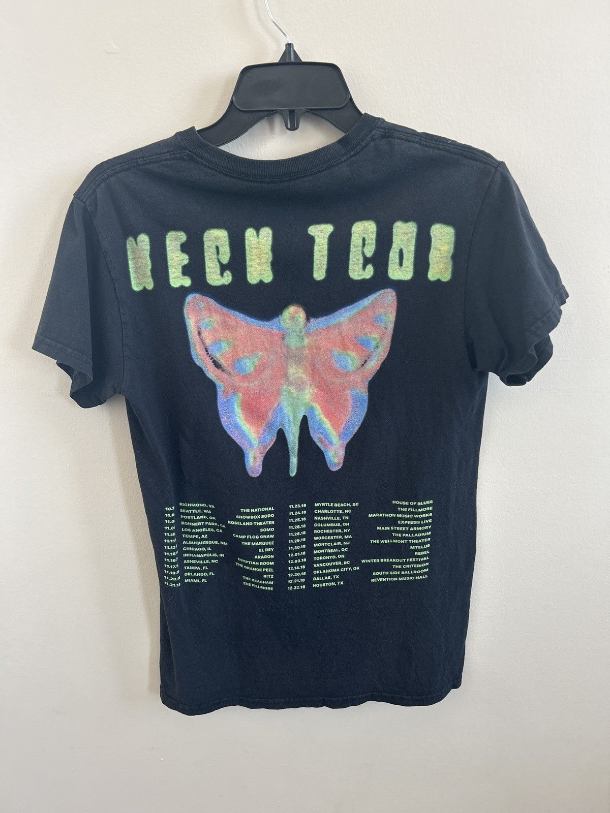 Playboi Carti Neon Tour Butterfly Tee Size US S / EU 44-46 / 1 - 8 Thumbnail