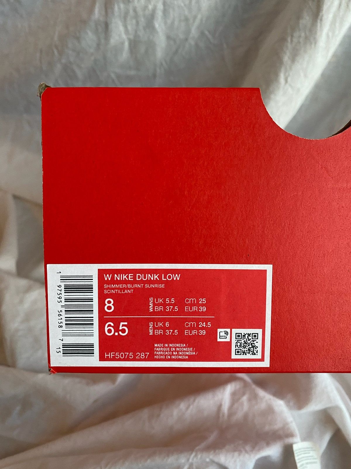 Nike Nike Dunk Low Size US 8 / IT 38 - 10 Thumbnail
