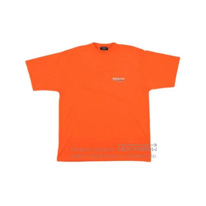 Balenciaga Balenciaga SS21 Orange Short Sleeve T. Size US S / EU 44-46 / 1 - 2 Thumbnail