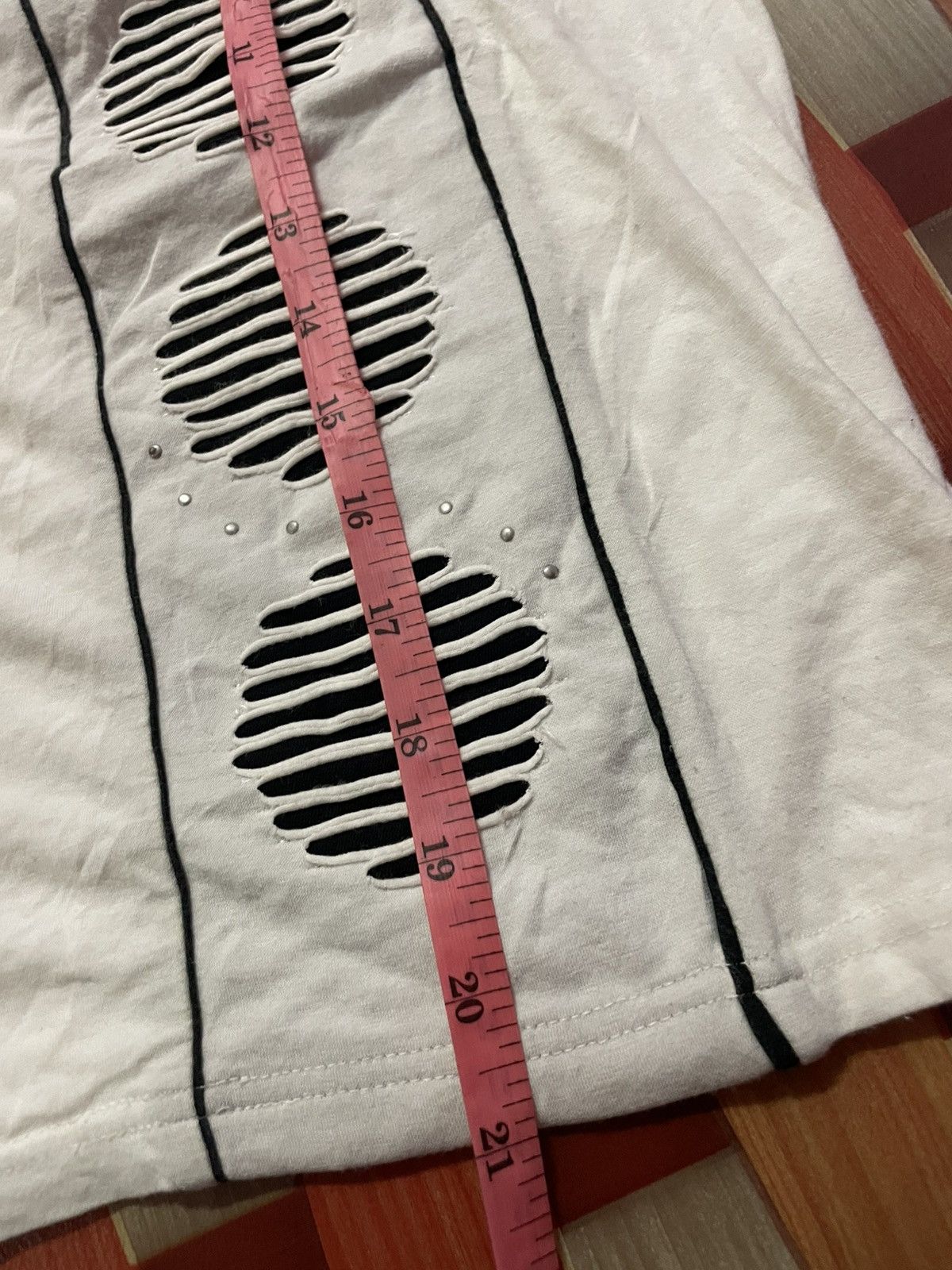 Japanese Brand Kansai Bis Japanese Designer Cropped Tshirt Size S / US 4 / IT 40 - 9 Thumbnail