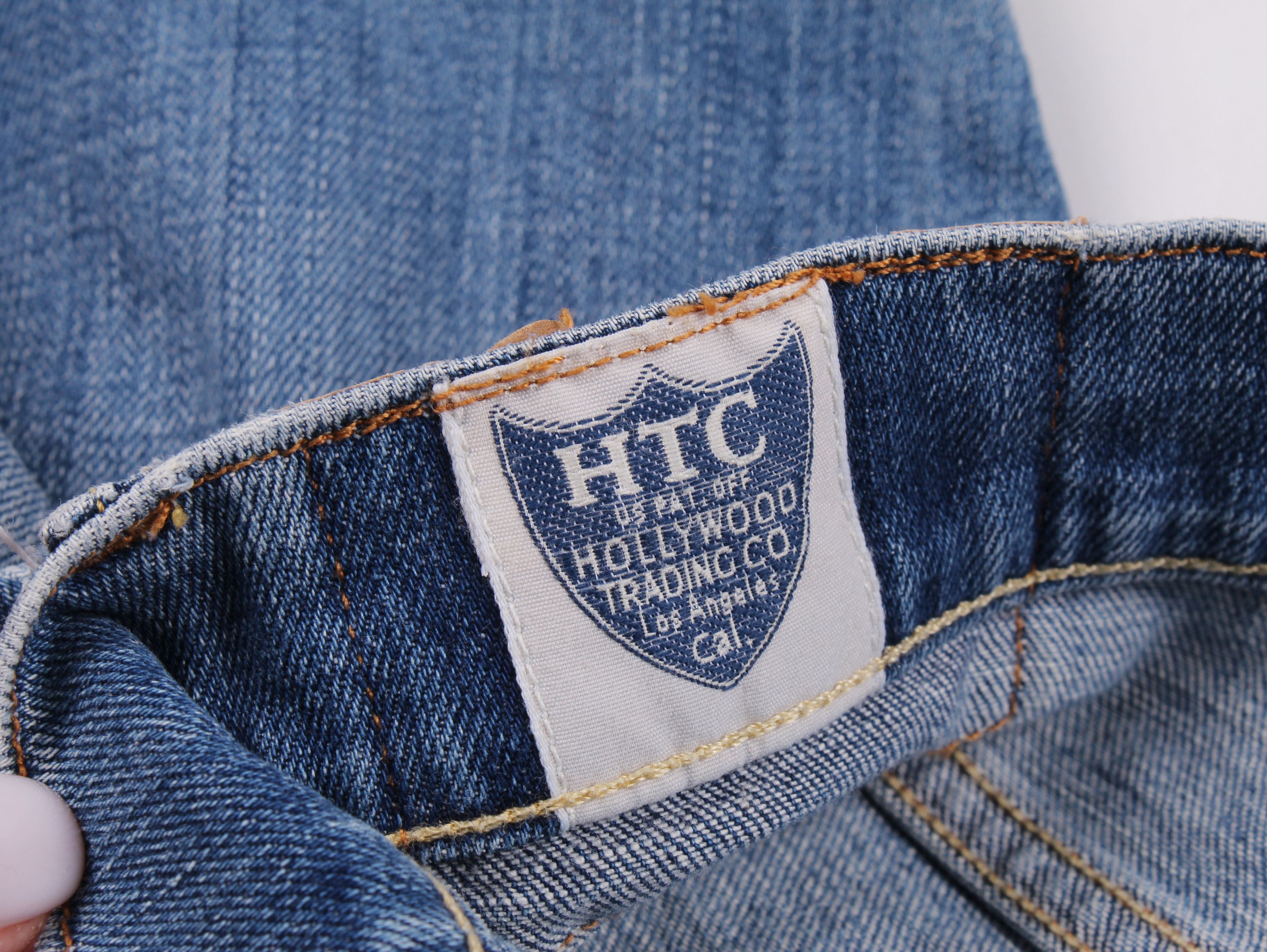 Hollywood Trading Company Htc Hollywood Trading Company Distressed Selvedge Jeans Size US 36 / EU 52 - 7 Thumbnail