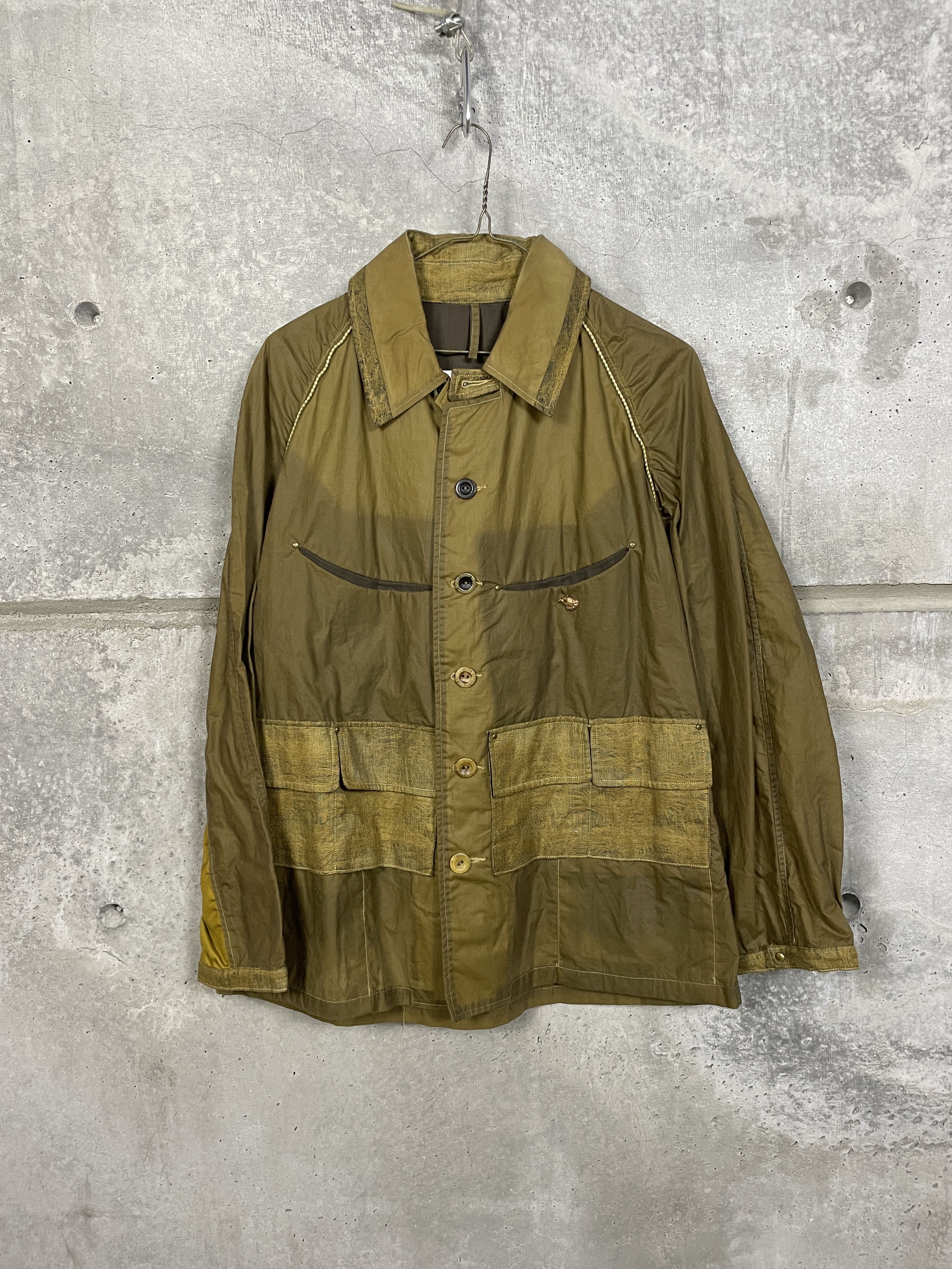 Other $1550 Communs Waxed Tin Cloth Jacket archivio Size US L / EU 52-54 / 3 - 1 Thumbnail