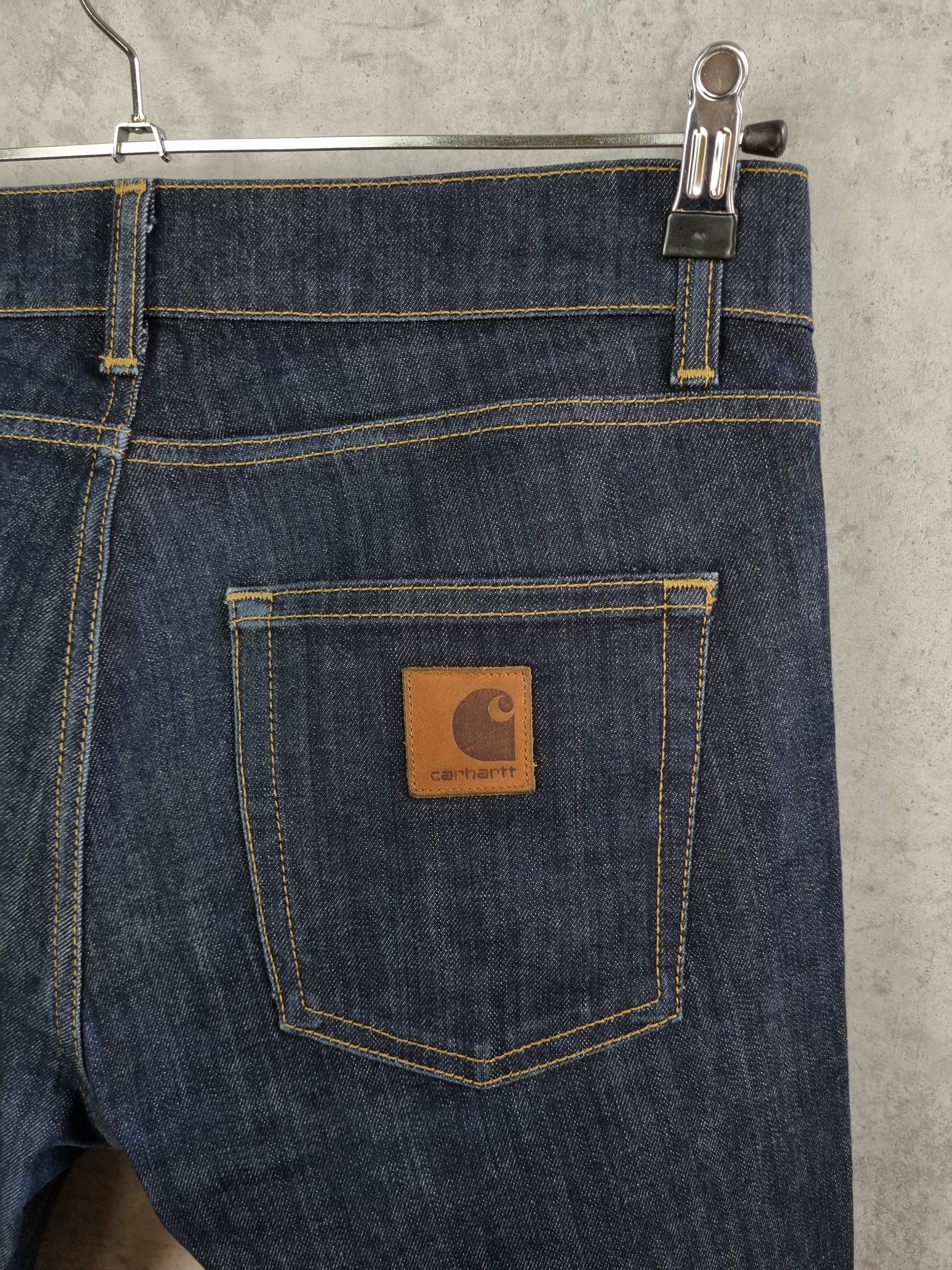 Carhartt × Carhartt Wip Rare Carhartt Rebel Pant Slim Jeans Size US 33 - 6 Thumbnail