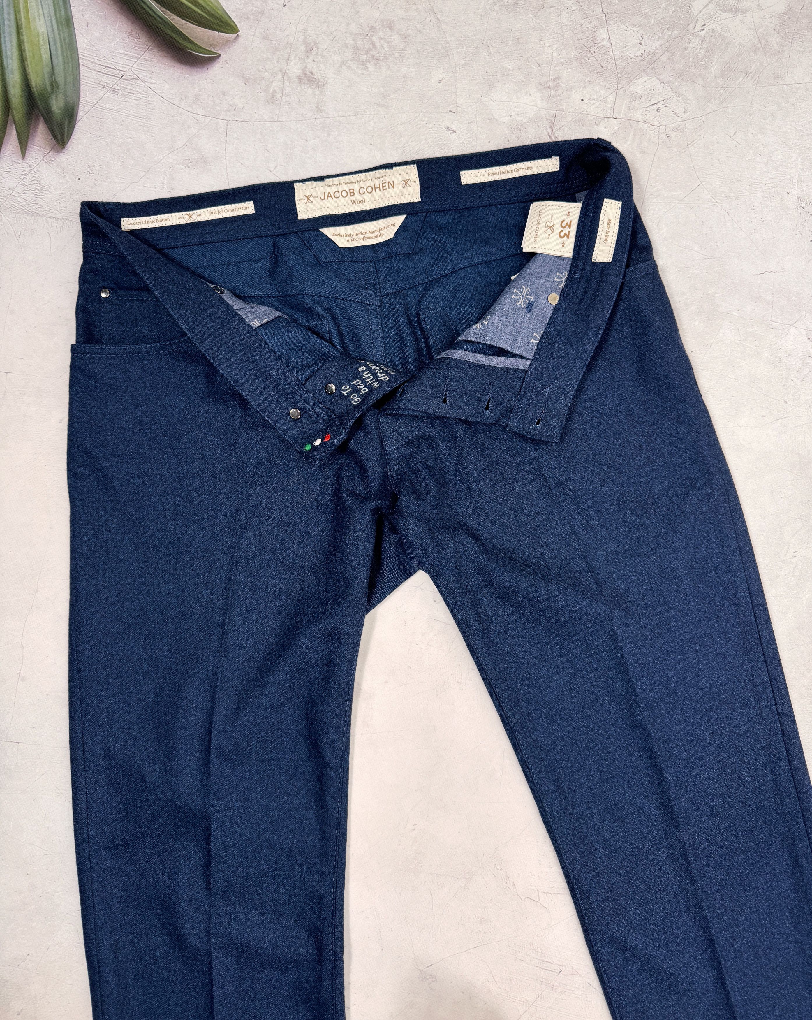 Jacob Cohen Jacob Cohen Wool Pants Trousers Style 622 Size US 33 - 6 Thumbnail