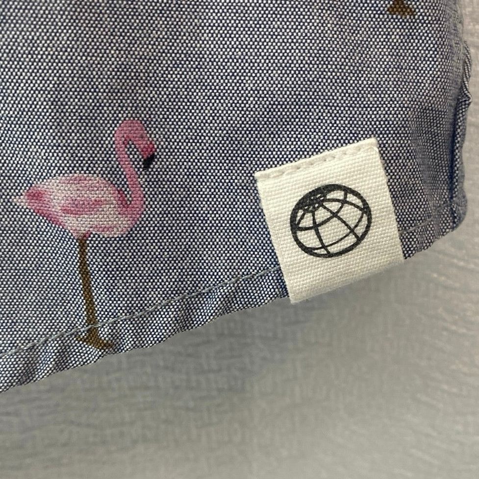Free Planet Free Planet Blue Button-up Short Sleeve Shirt men sz L Size US L / EU 52-54 / 3 - 2 Thumbnail