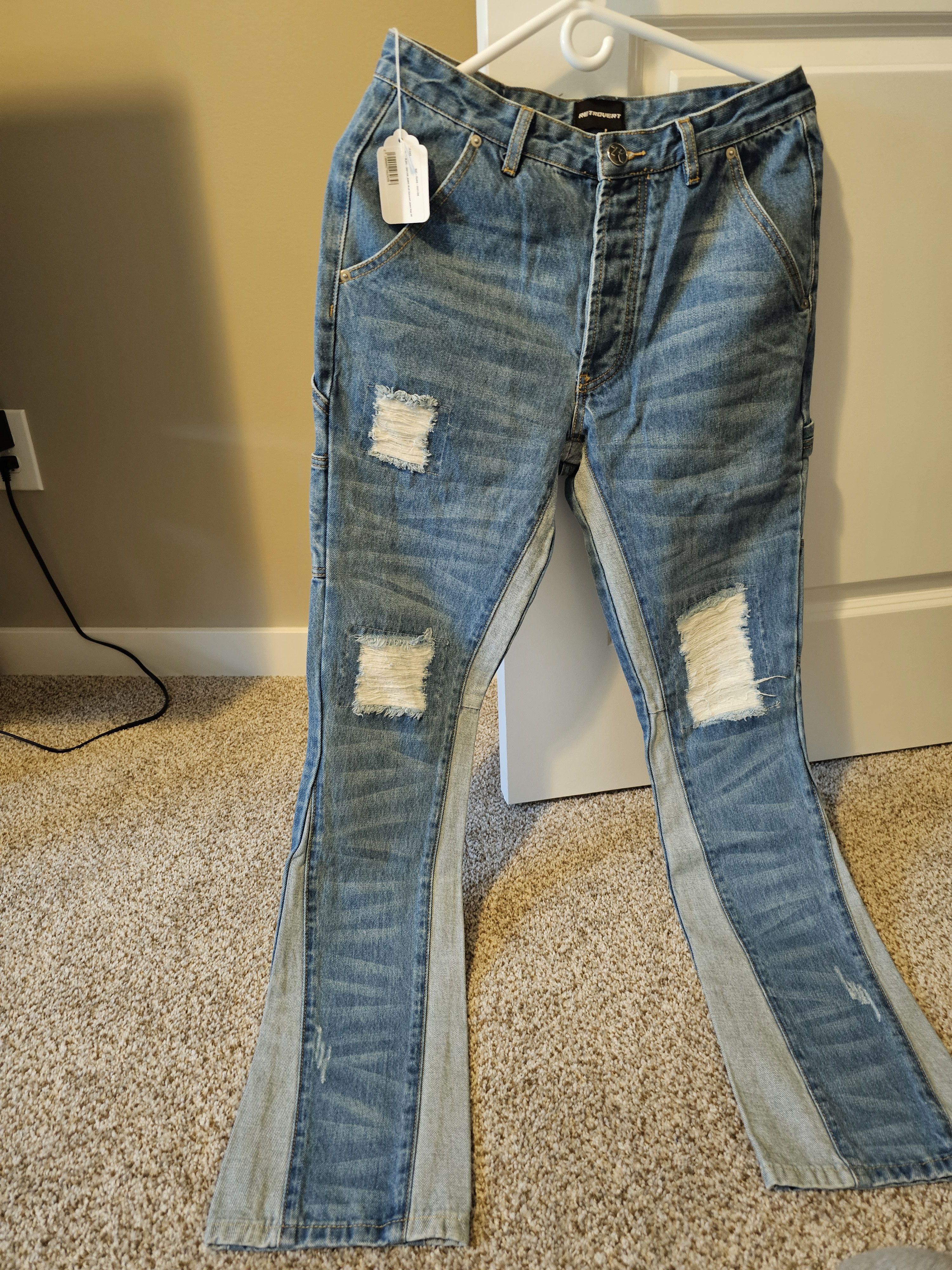 RETROVERT Retrovert distressed jeans Size US 30 / EU 46 - 4 Thumbnail