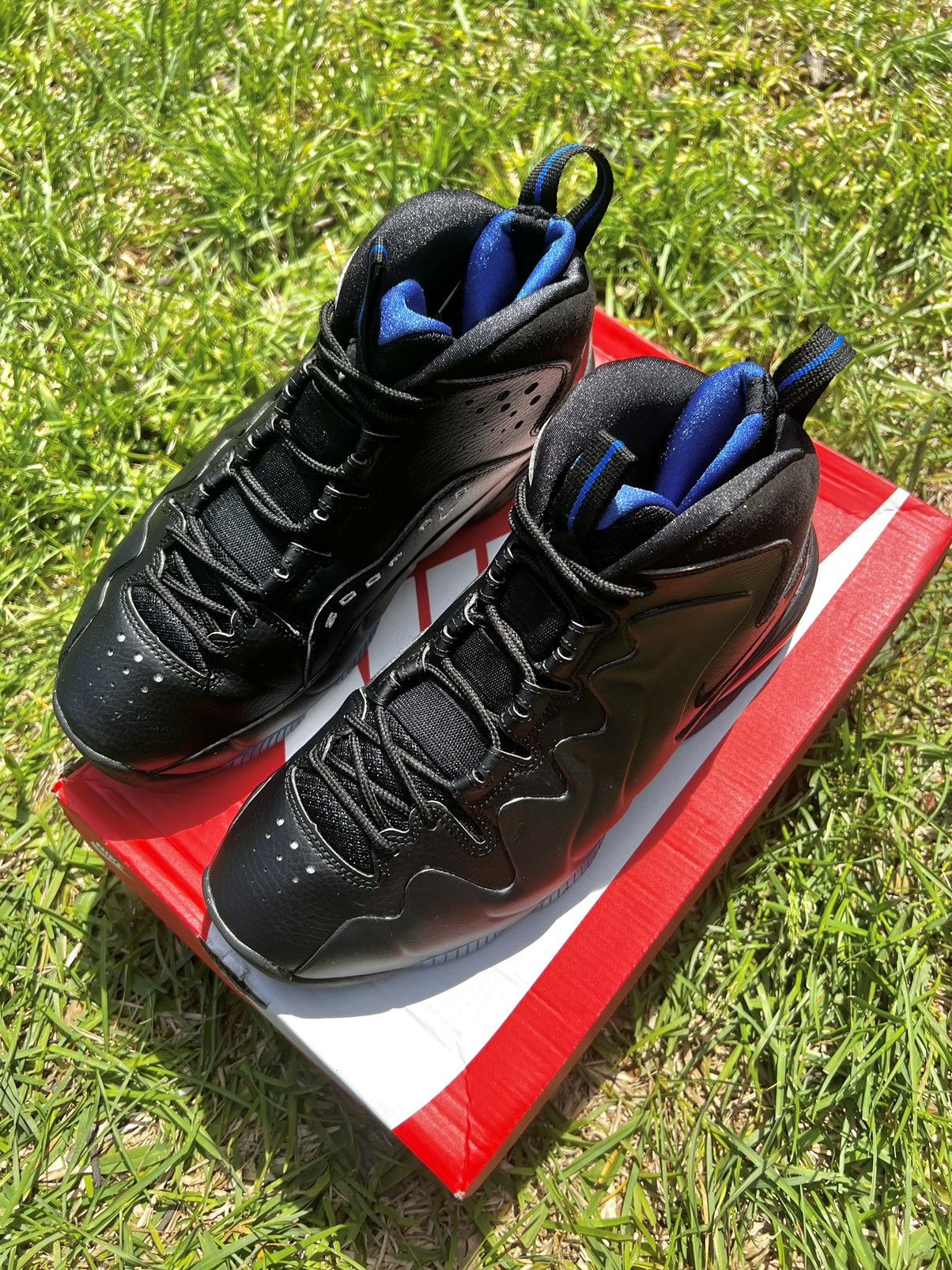 Nike CLEAN Nike Air Penny III 3 Black Royal size 9 Mens shoes Size US 9 / EU 42 - 2 Thumbnail