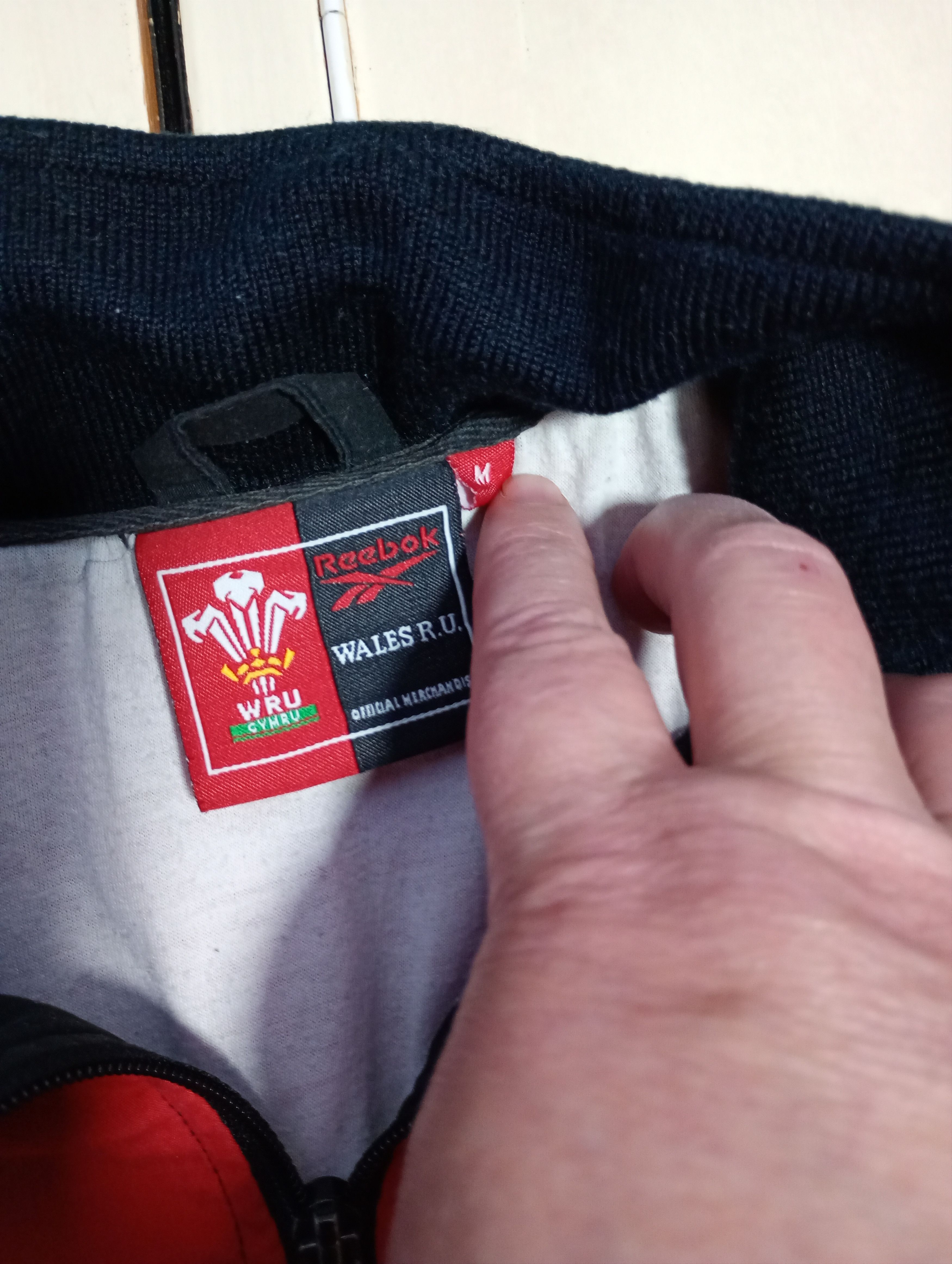 Reebok Reebok Wales Rugby Team Track Top Jacket 1998-1999 Size US M / EU 48-50 / 2 - 11 Thumbnail