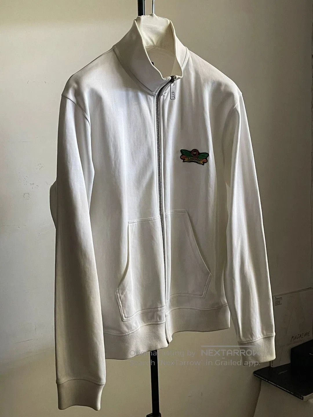 McQ Alexander McQueen Alexander McQueen White Zip Jacket. Size US M / EU 48-50 / 2 - 5 Thumbnail
