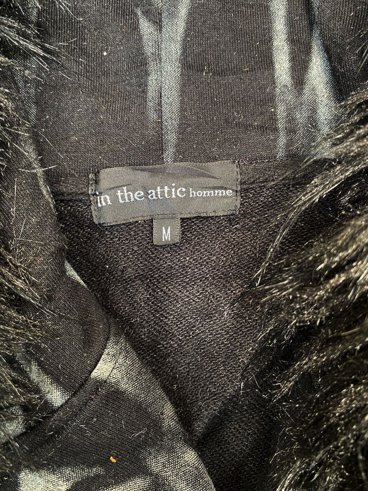 Hysteric Glamour × If Six Was Nine × Japanese Brand In The Attic faux fur Asymmetrical Zipper Hoodie Size US M / EU 48-50 / 2 - 4 Thumbnail