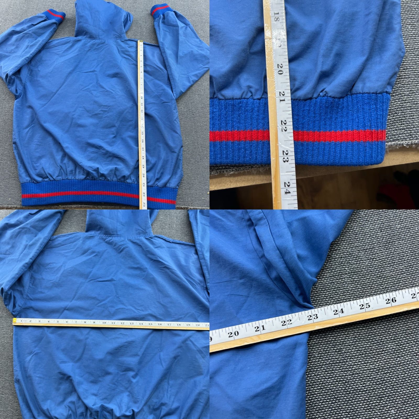 Nike VINTAGE Nike 90s Track Jacket Mens Small Blue Full Zip Hooded Windbreaker Shirt Mens SM Blue Windbreaker Nike Track Jacket Size US S / EU 44-46 / 1 - 9 Thumbnail