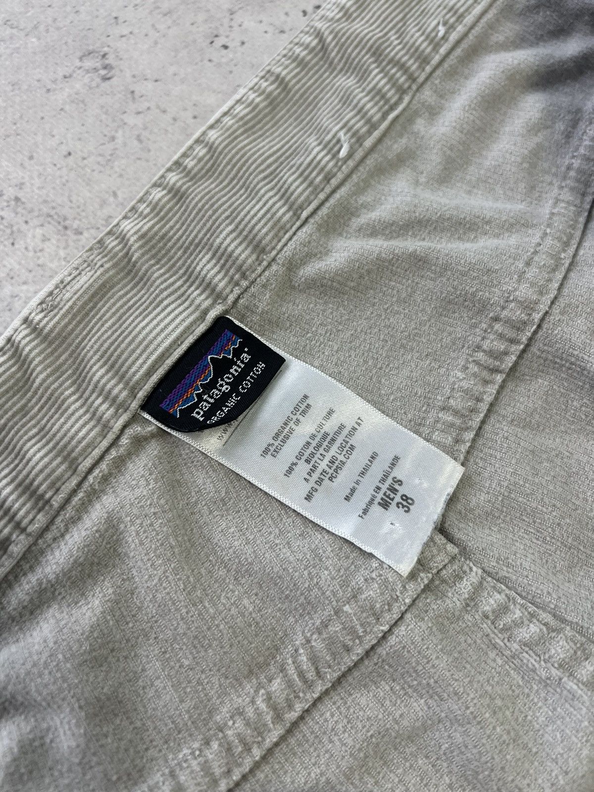 Patagonia × Vintage Patagonia Corduroy Pants Mens 38 Gray Corduroy Straight Leg Size US 38 / EU 54 - 5 Thumbnail